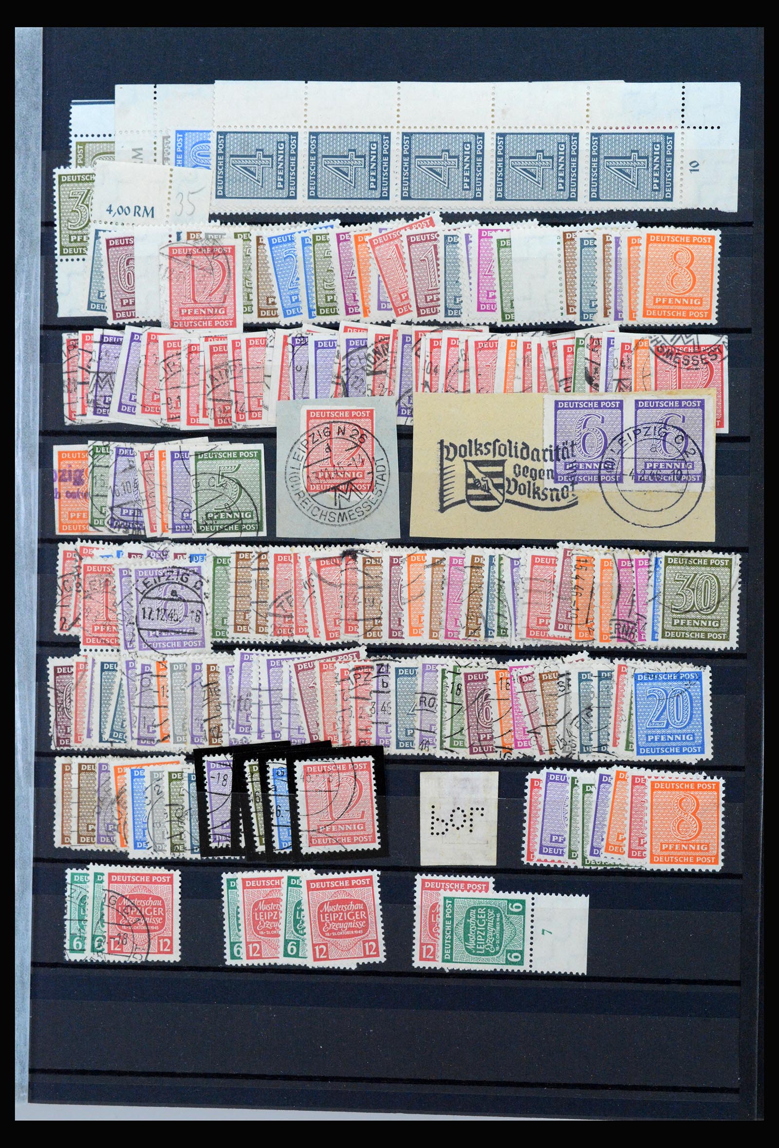 40221 0020 - Stamp collection 40221 Germany sovjet zone 1945-1949.