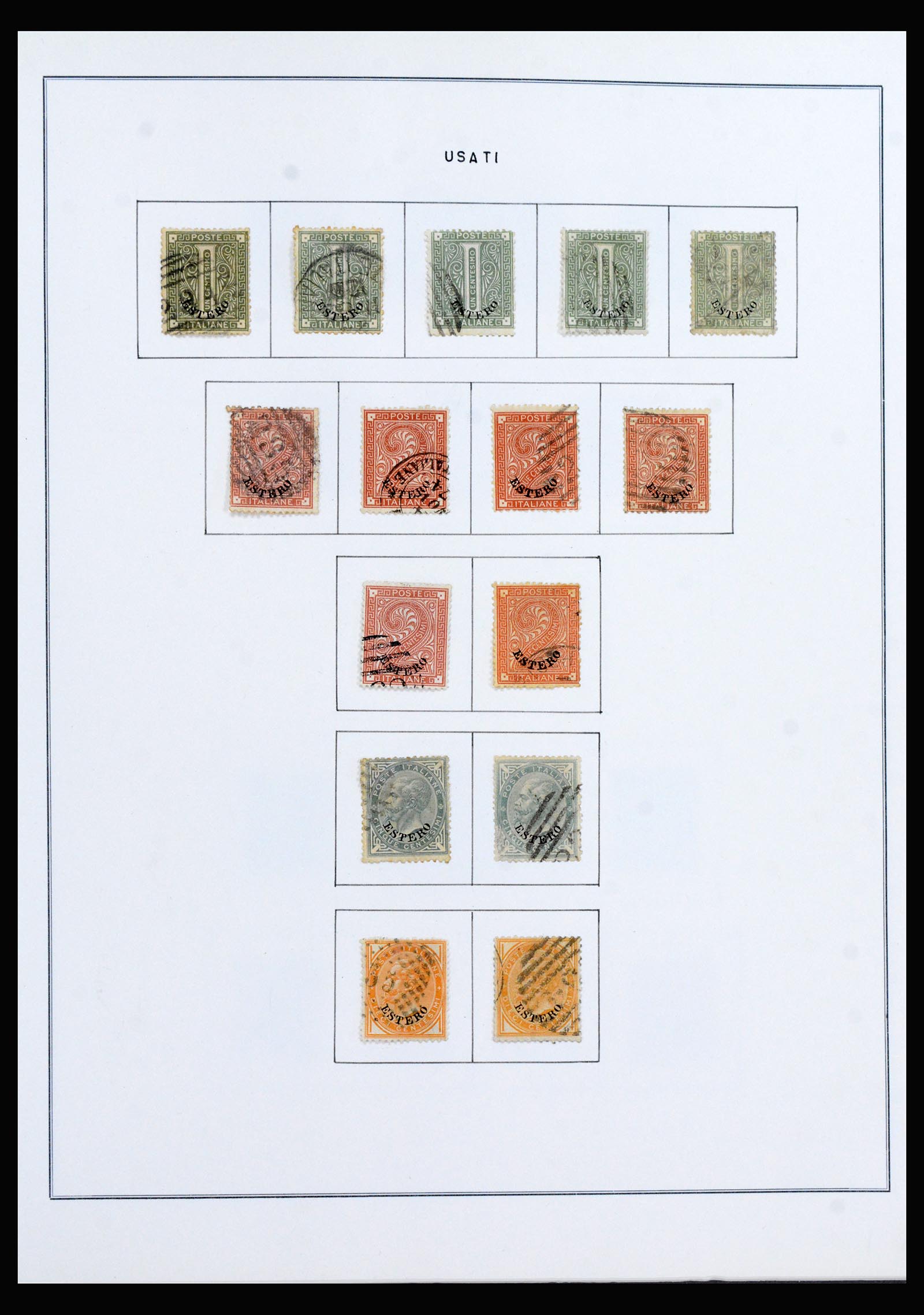 40225 0004 - Stamp collection 40225 Italian post in Levant specialised collection 187