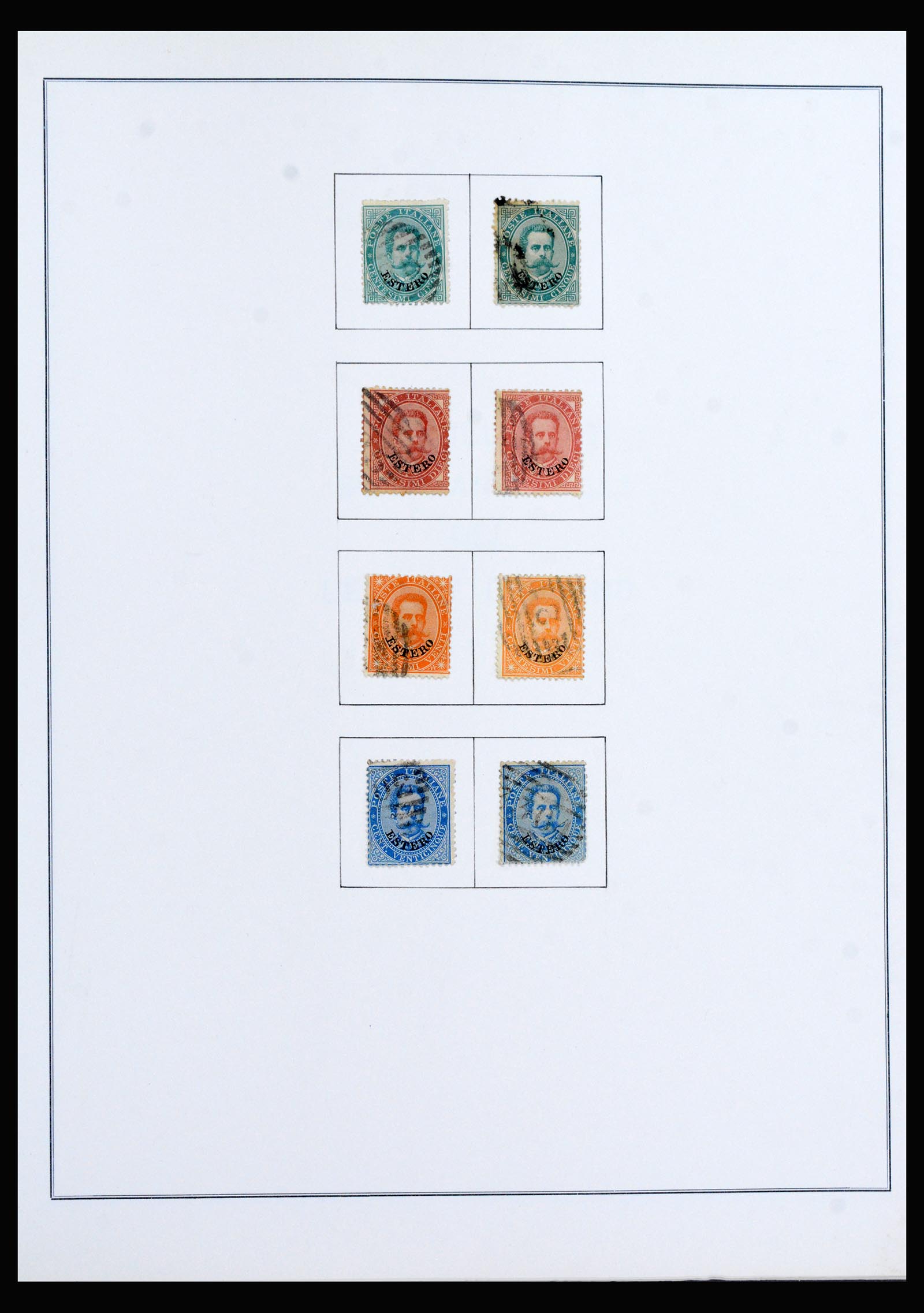 40225 0006 - Stamp collection 40225 Italian post in Levant specialised collection 187