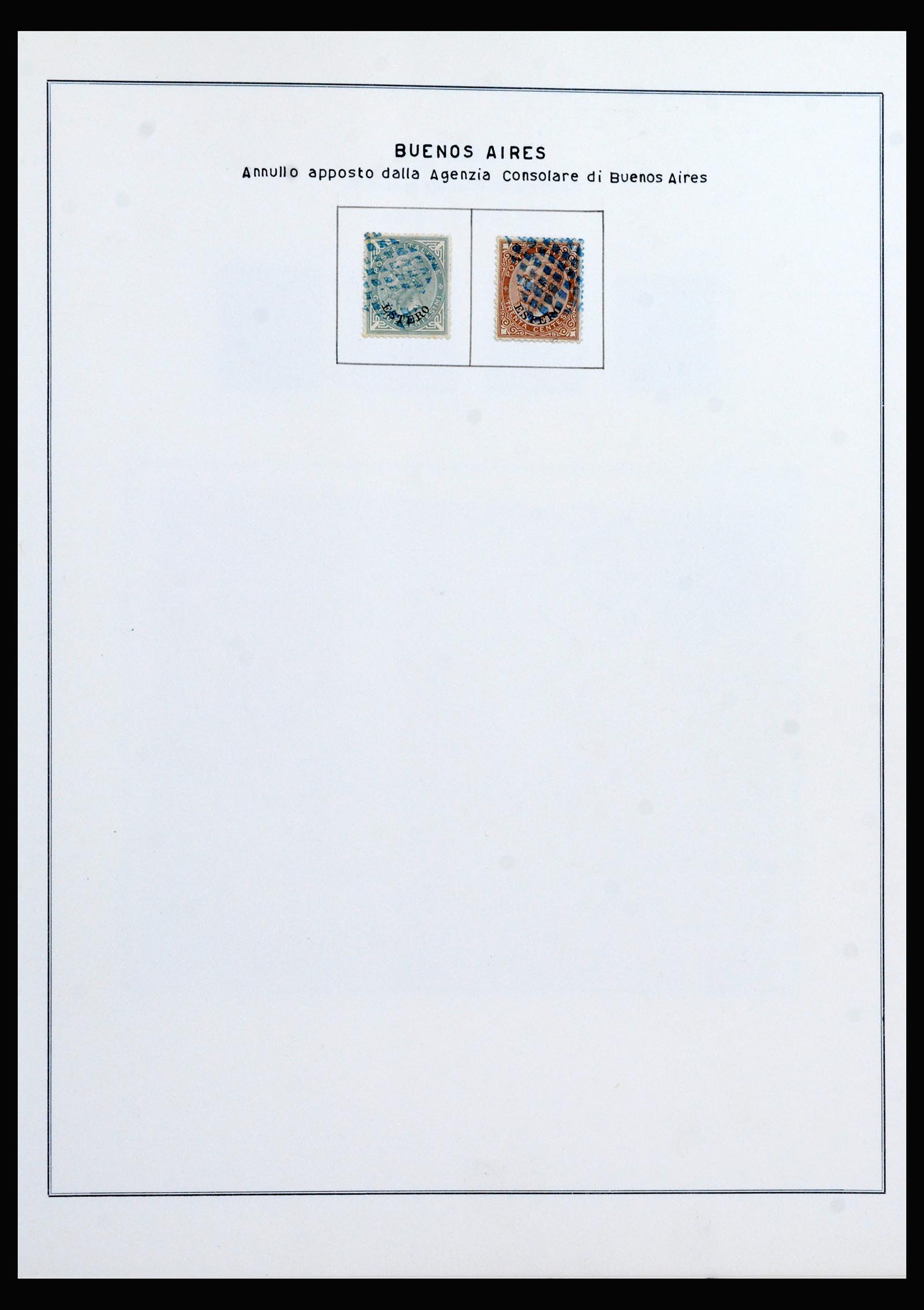 40225 0012 - Stamp collection 40225 Italian post in Levant specialised collection 187