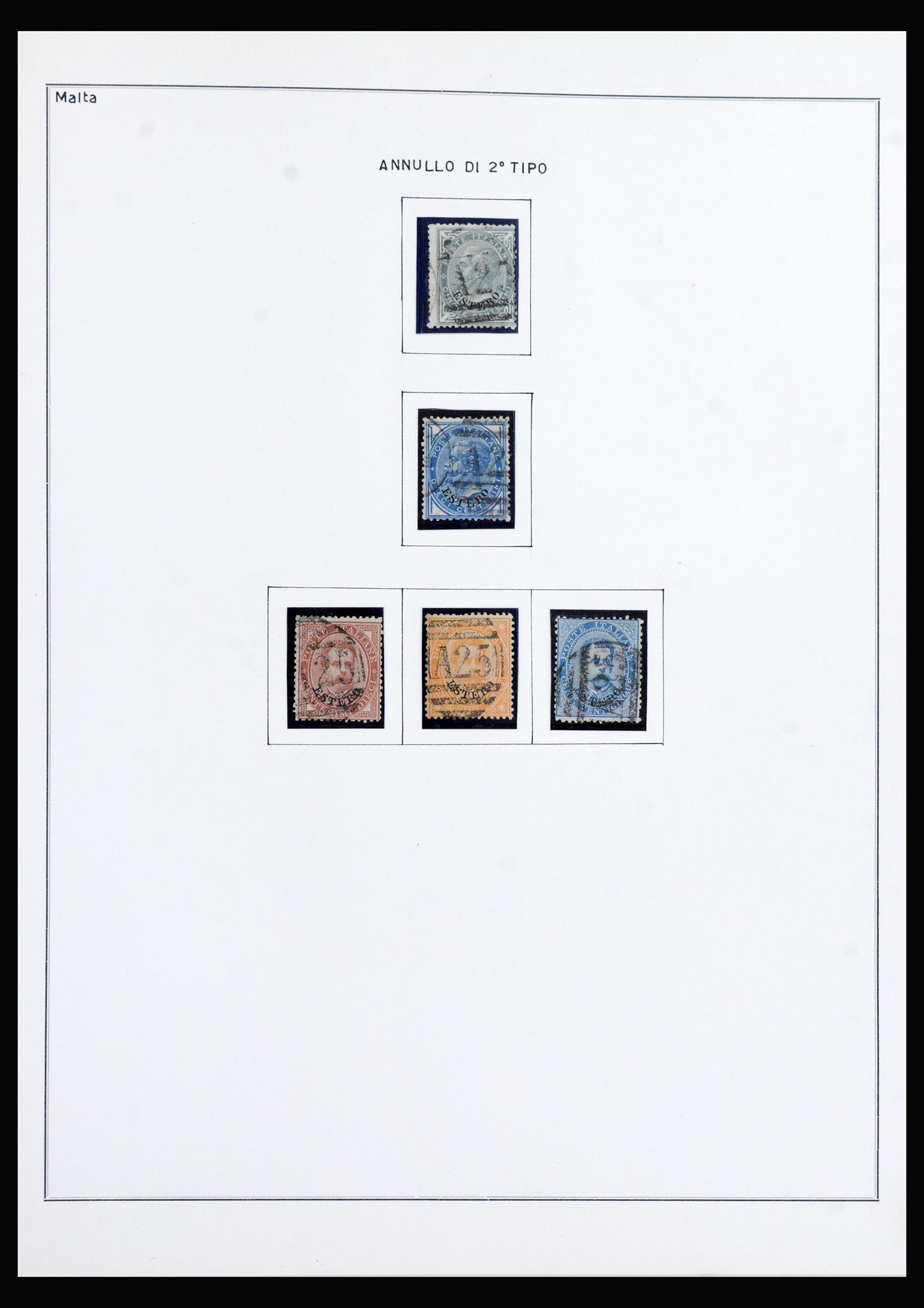 40225 0014 - Stamp collection 40225 Italian post in Levant specialised collection 187