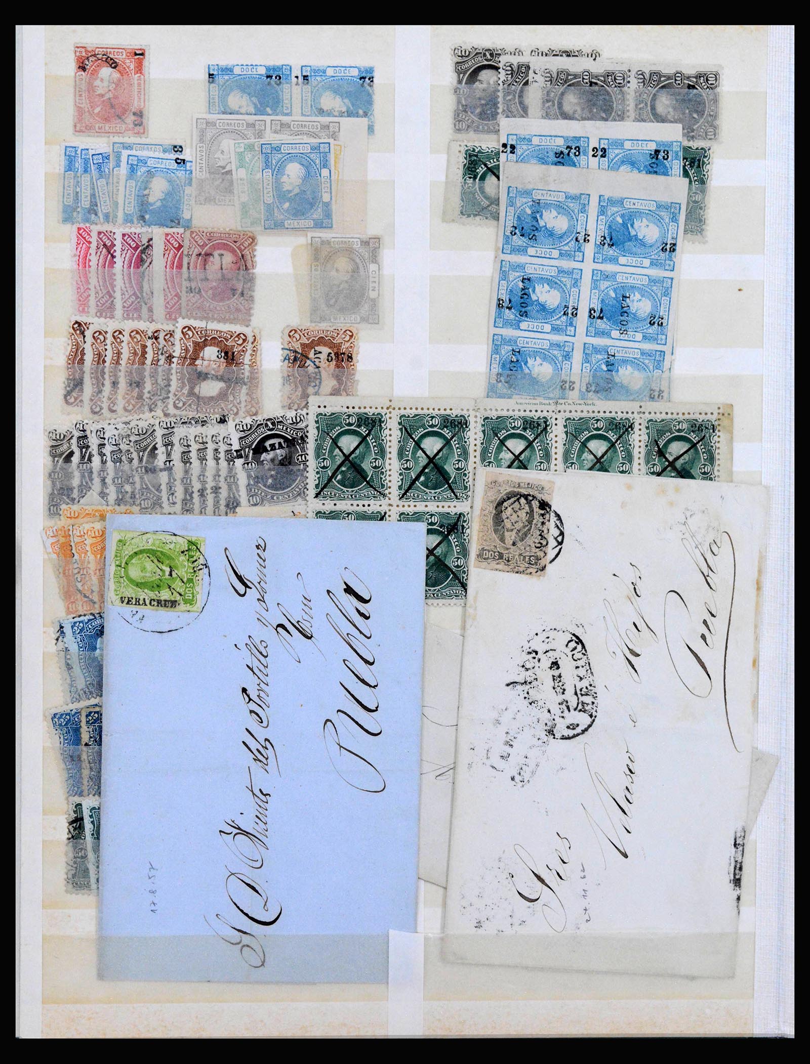 40231 0002 - Stamp collection 40231 Mexico 1856-1967.