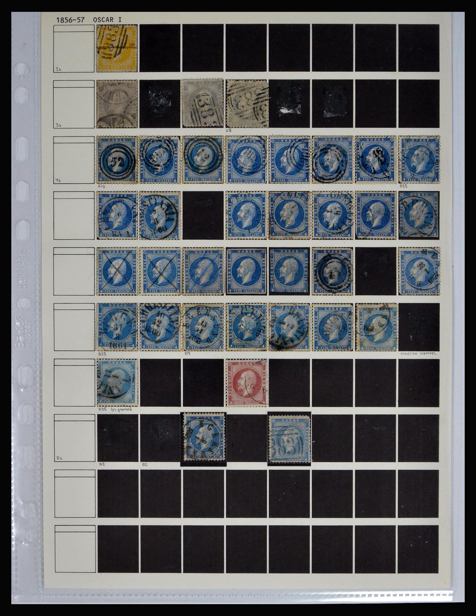 40236 0001 - Stamp collection 40236 Norway 1856-1929.