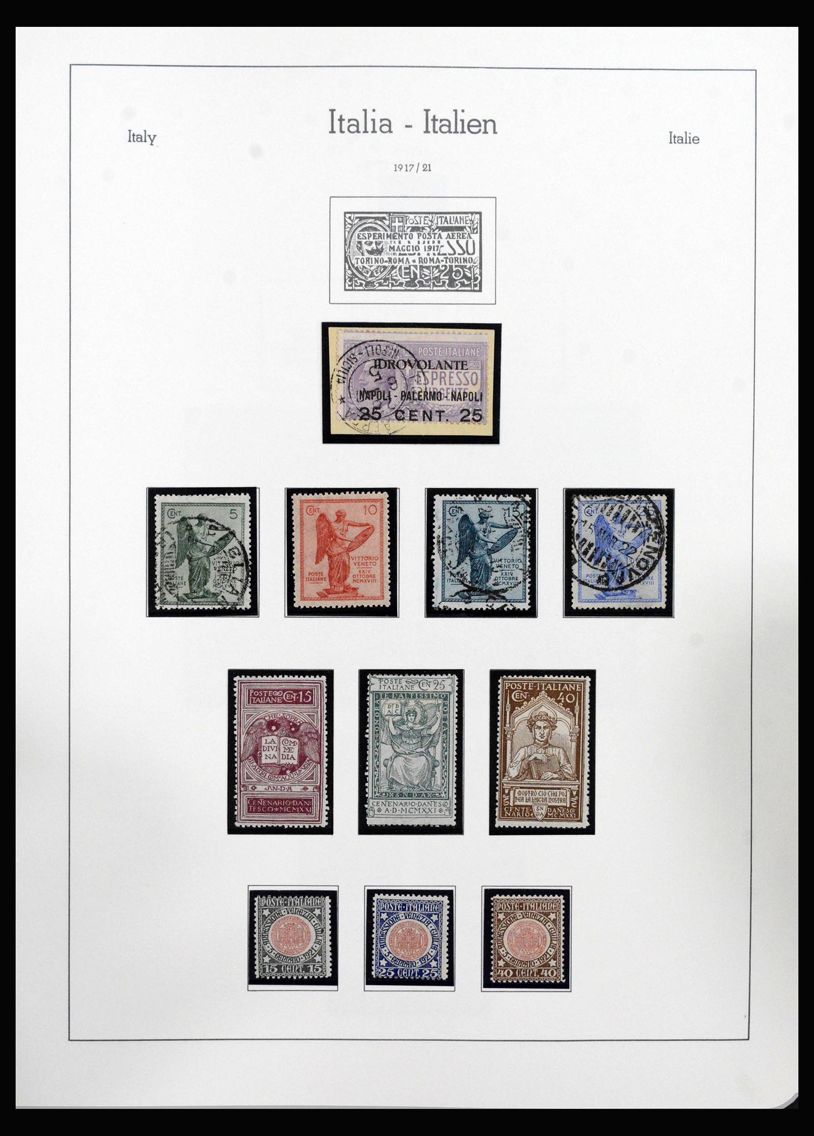 40238 0009 - Stamp collection 40238 Italy 1861-1944.