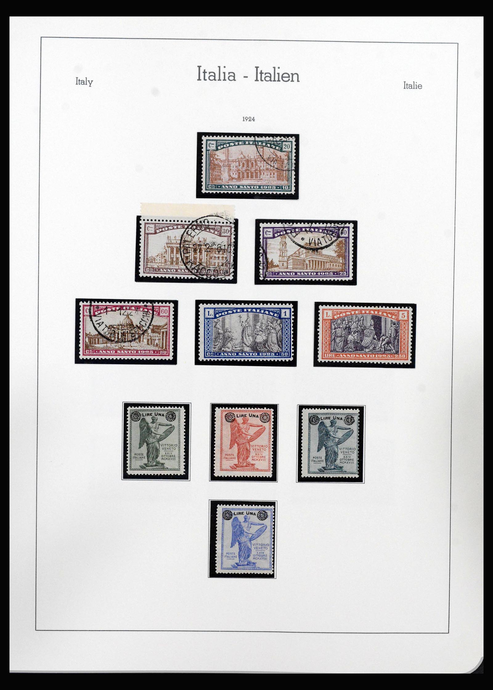 40238 0013 - Stamp collection 40238 Italy 1861-1944.