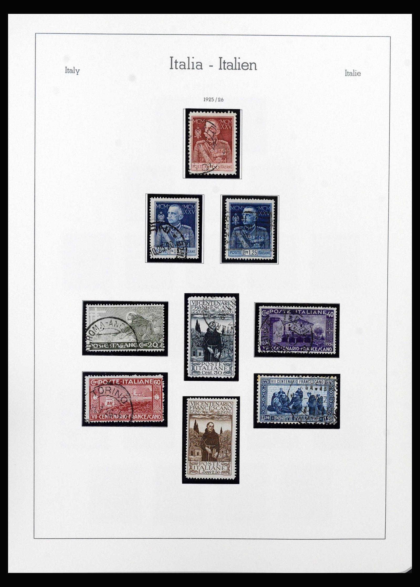 40238 0014 - Stamp collection 40238 Italy 1861-1944.