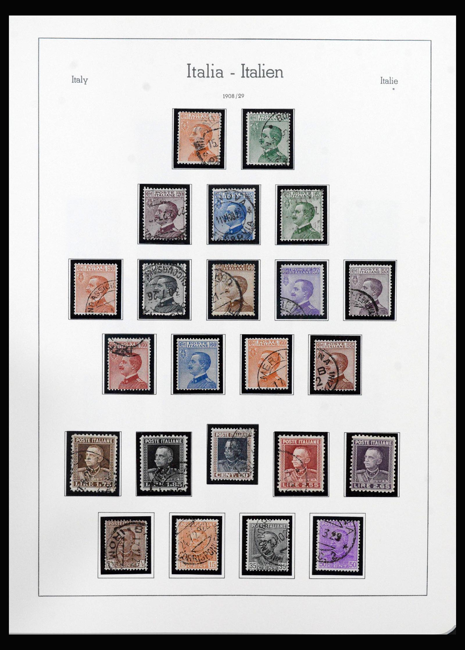 40238 0015 - Stamp collection 40238 Italy 1861-1944.