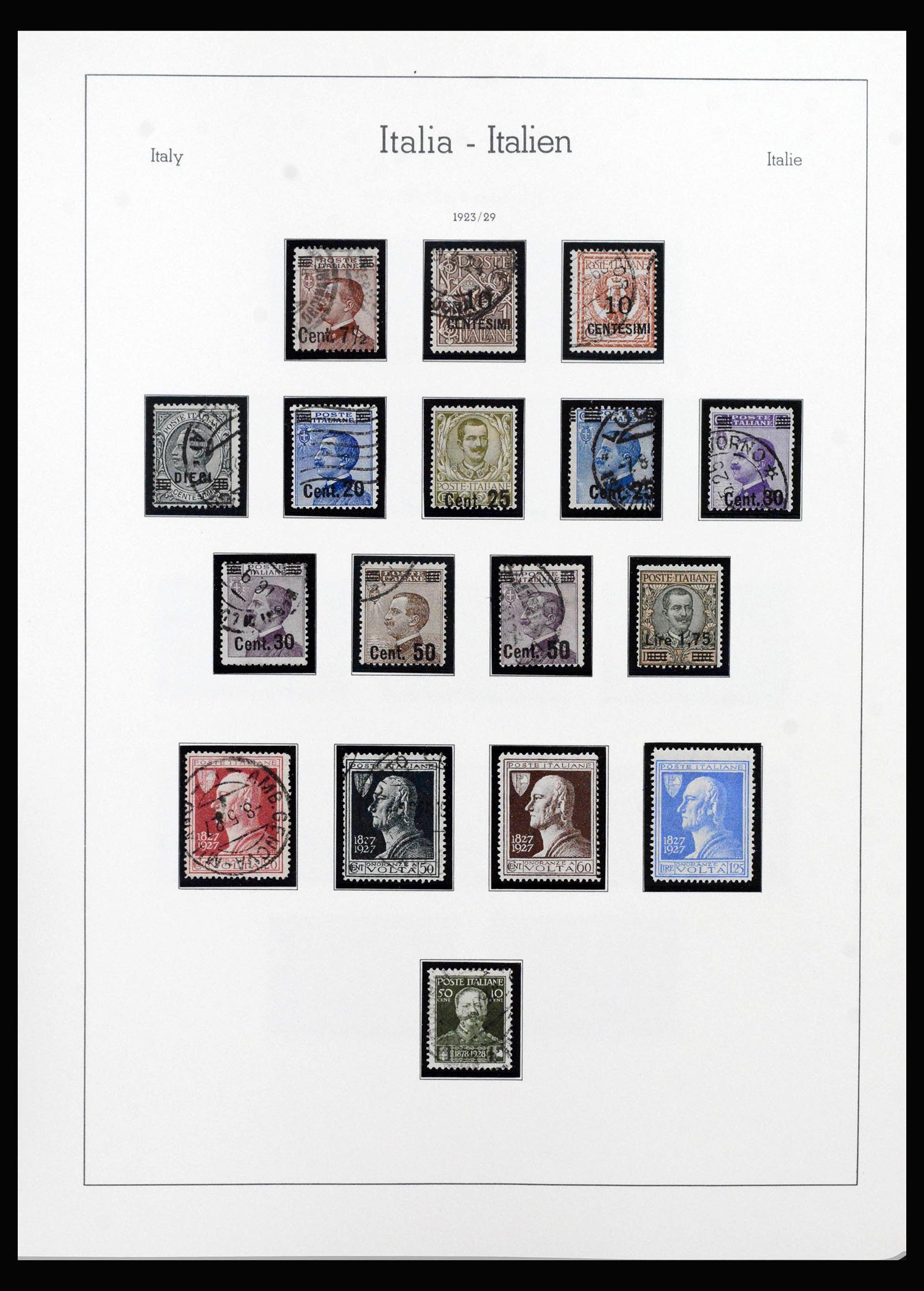 40238 0016 - Stamp collection 40238 Italy 1861-1944.