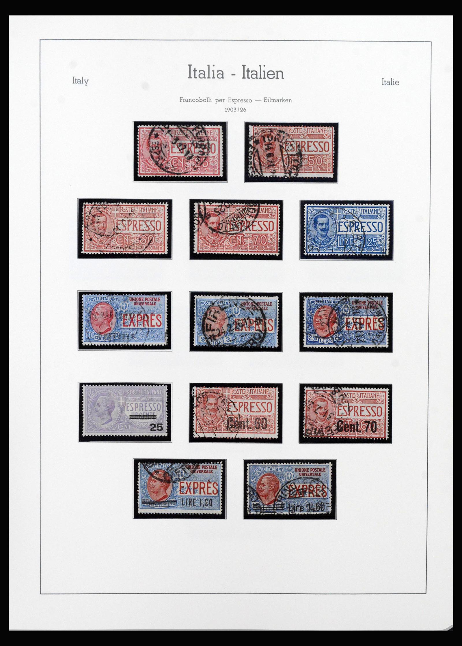 40238 0017 - Stamp collection 40238 Italy 1861-1944.