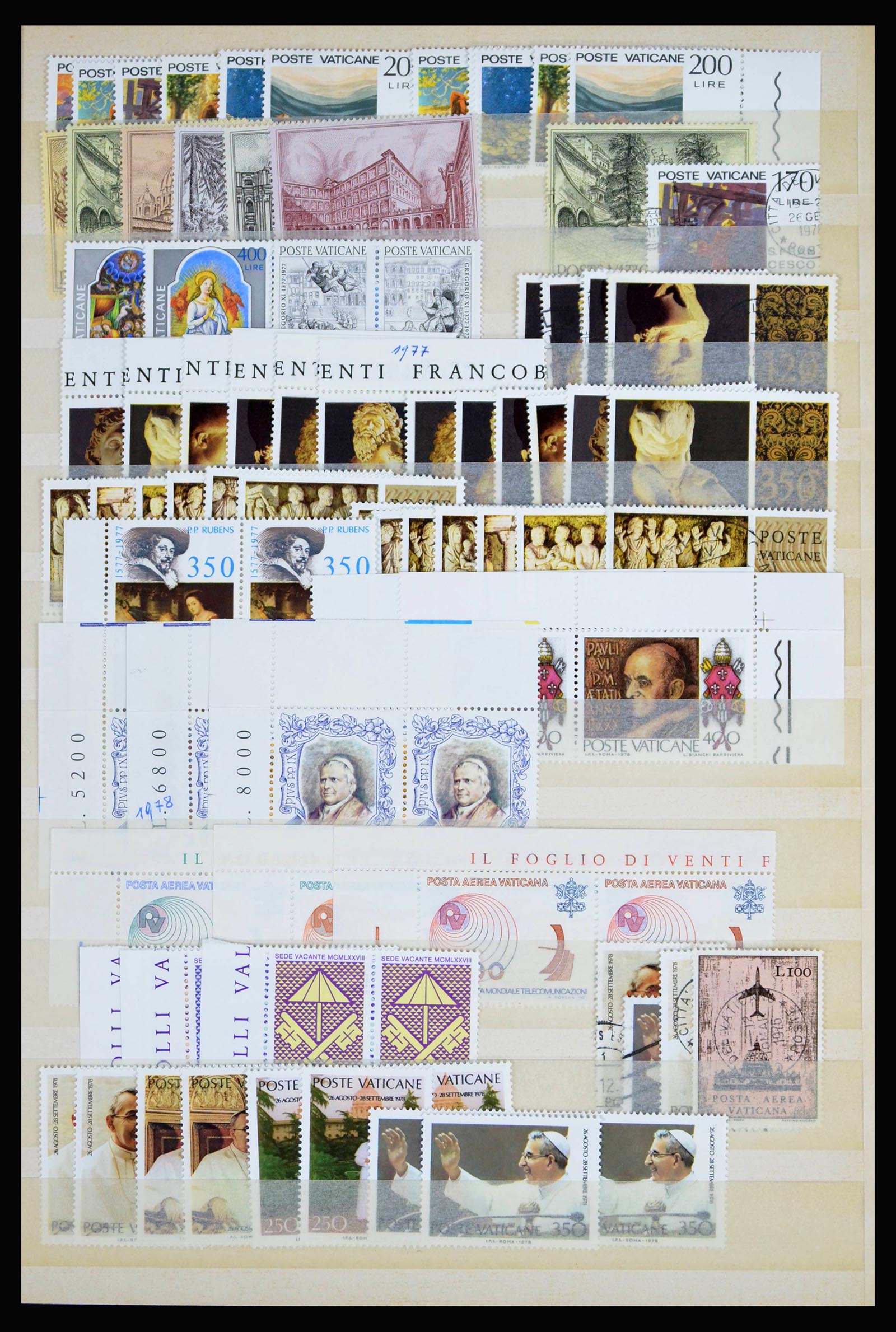 40242 0015 - Stamp collection 40242 Vatican/San Marino 1877-2000.