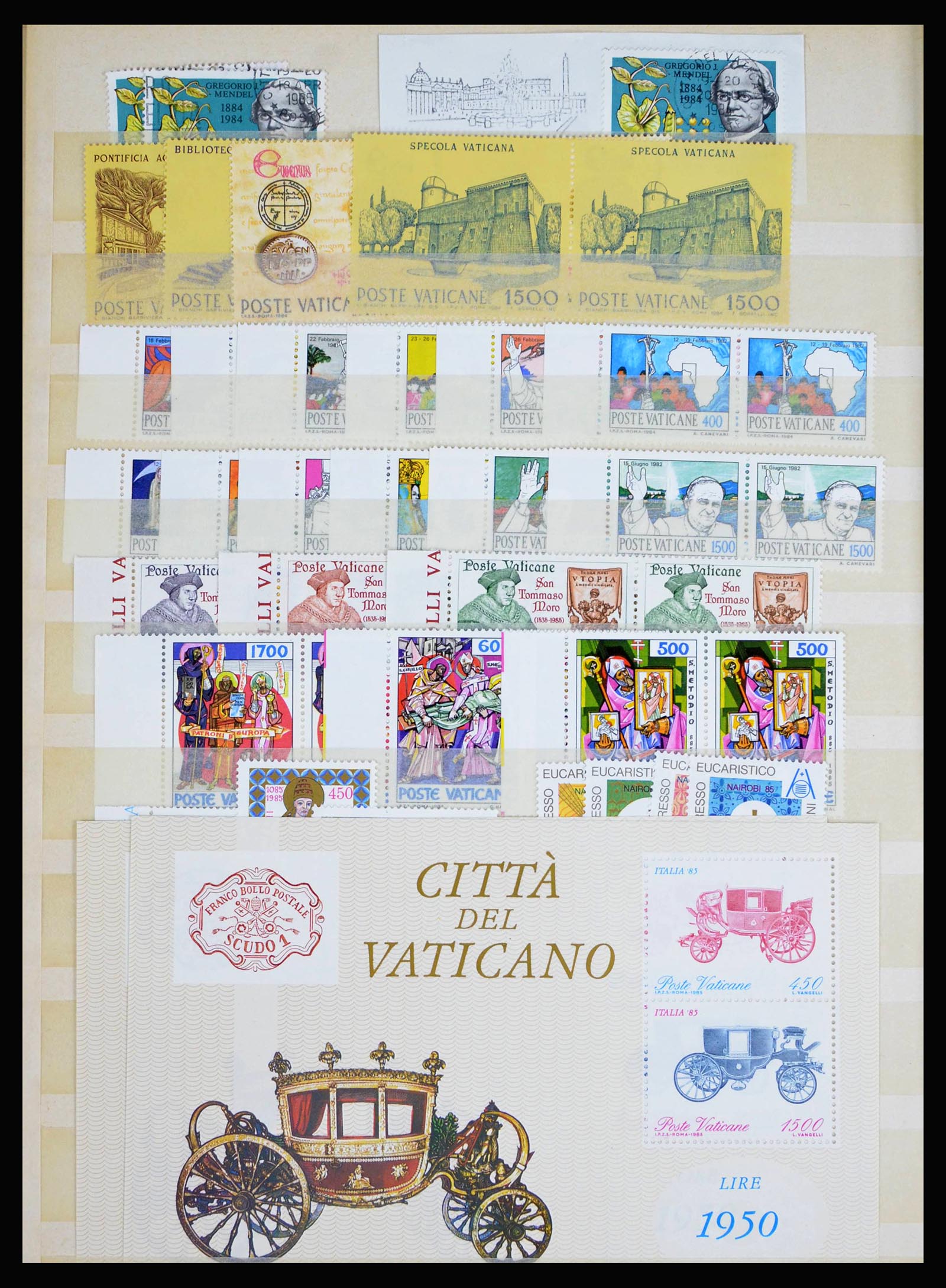 40242 0020 - Stamp collection 40242 Vatican/San Marino 1877-2000.