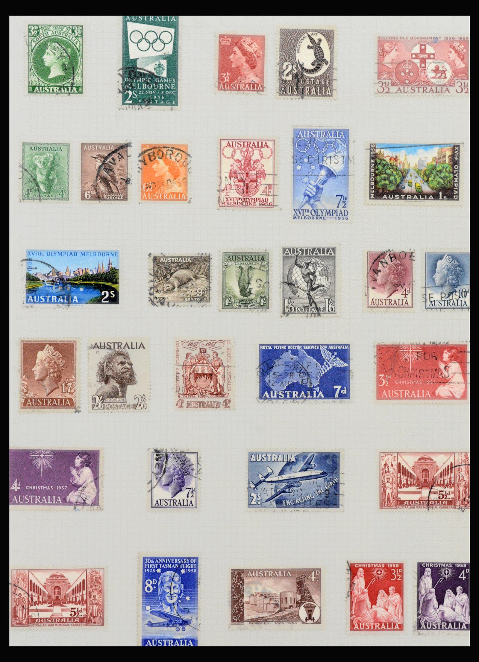 40243 0011 - Stamp collection 40243 British Colonies in the pacific 1850-1980.