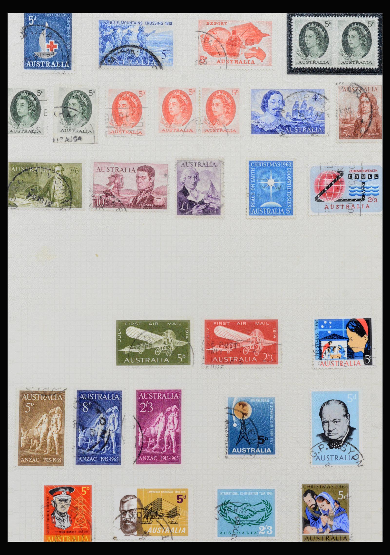 40243 0013 - Stamp collection 40243 British Colonies in the pacific 1850-1980.