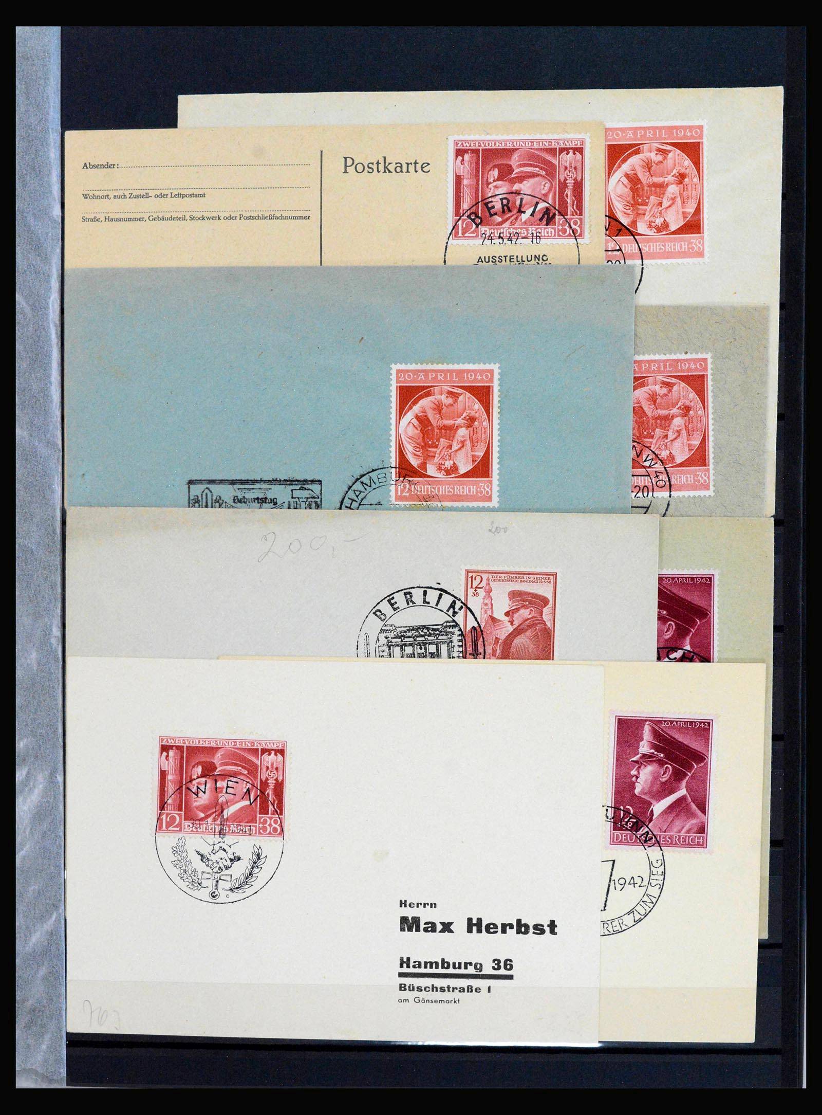 40246 0009 - Stamp collection 40246 Germany propaganda 1933-1945.