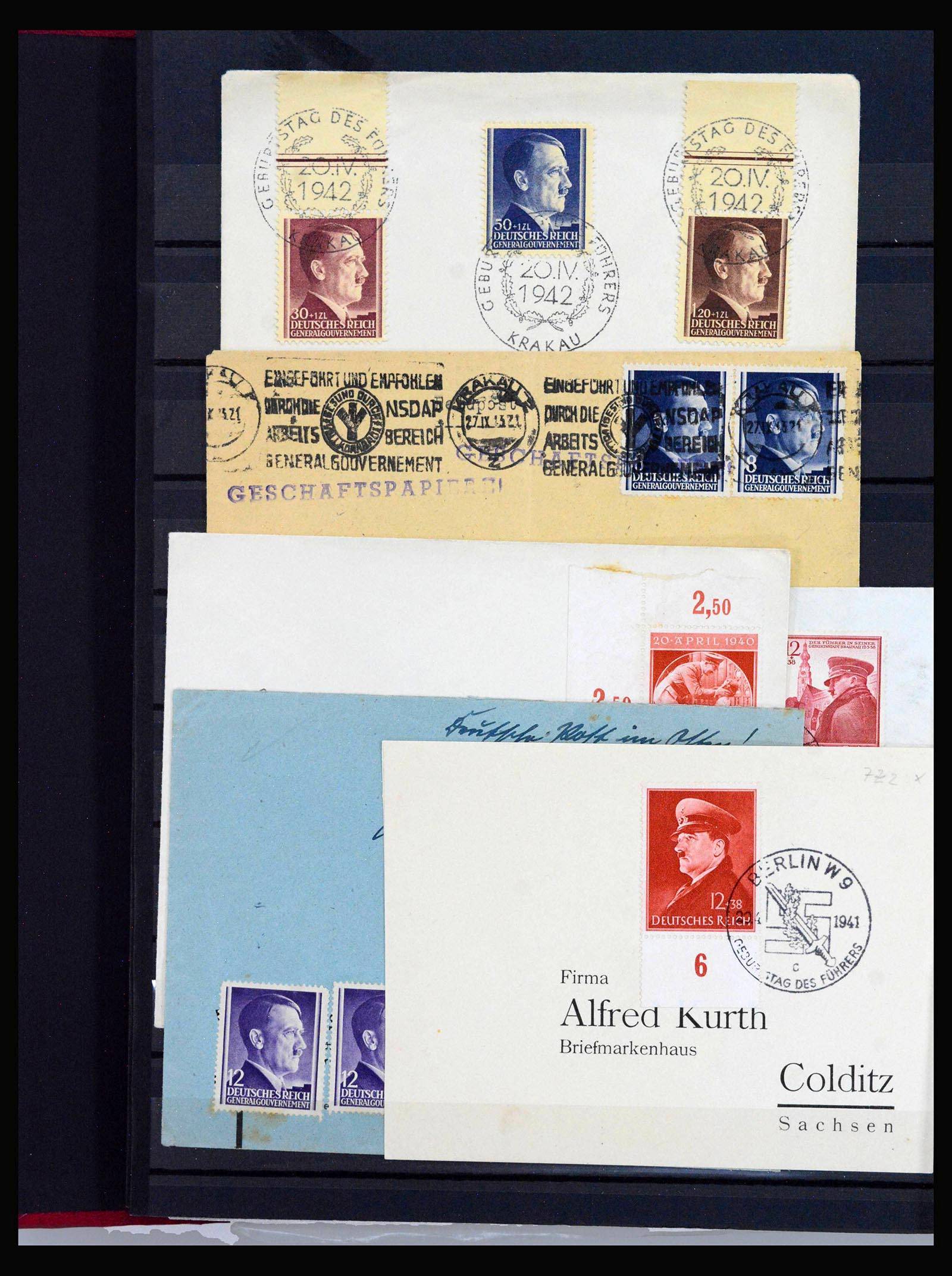 40246 0014 - Stamp collection 40246 Germany propaganda 1933-1945.