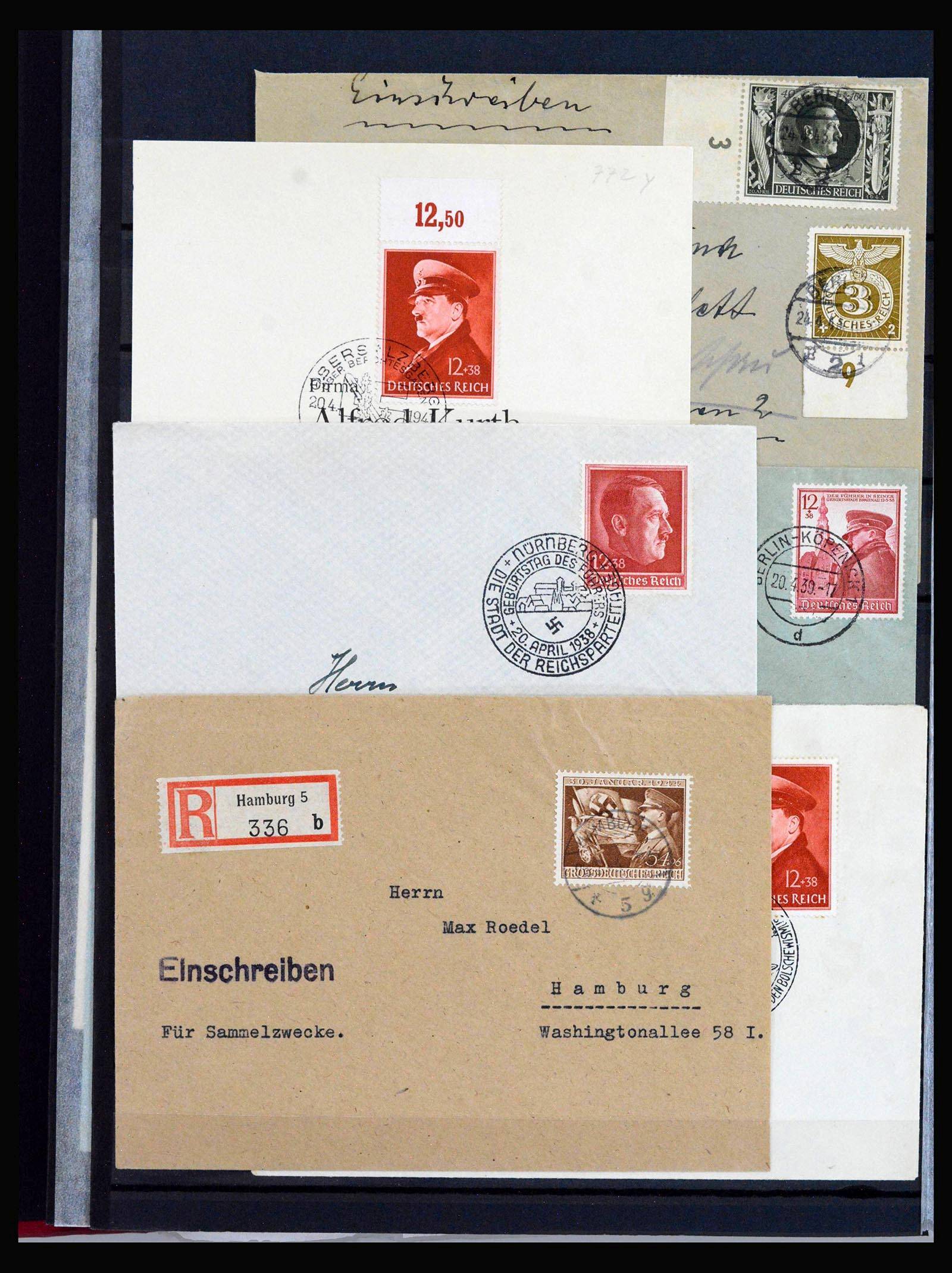 40246 0016 - Stamp collection 40246 Germany propaganda 1933-1945.