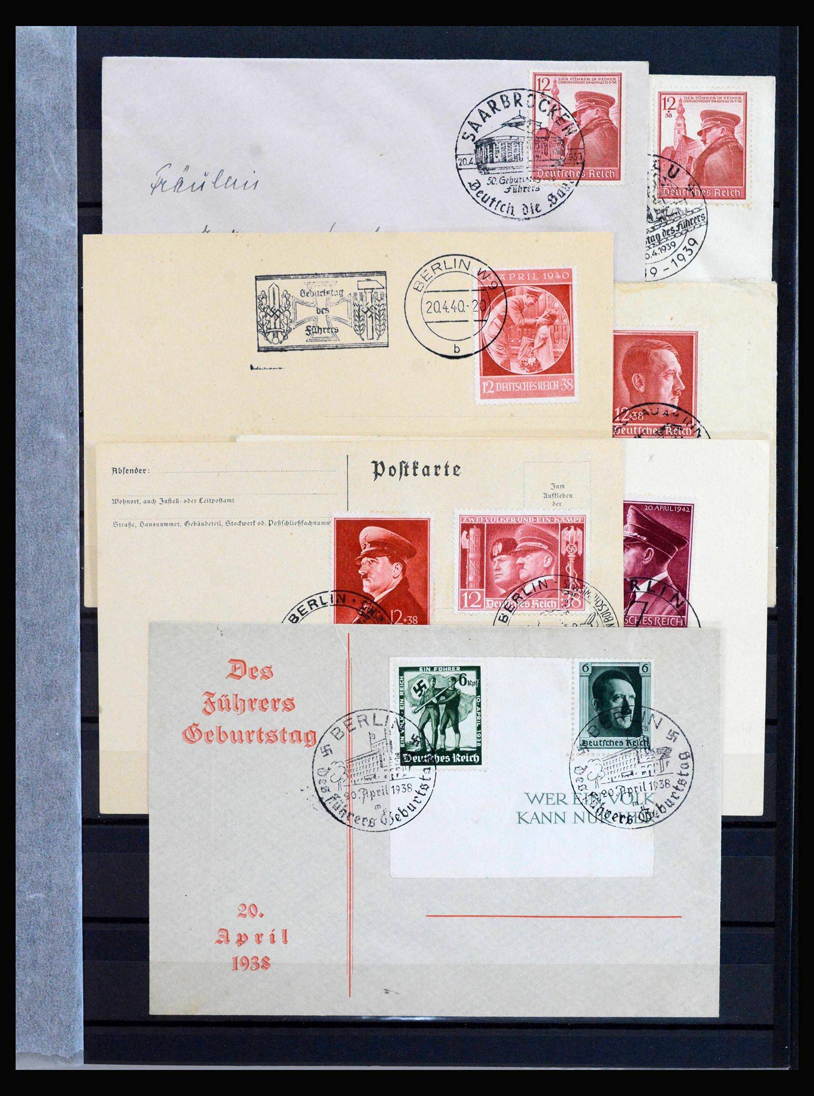 40246 0017 - Stamp collection 40246 Germany propaganda 1933-1945.