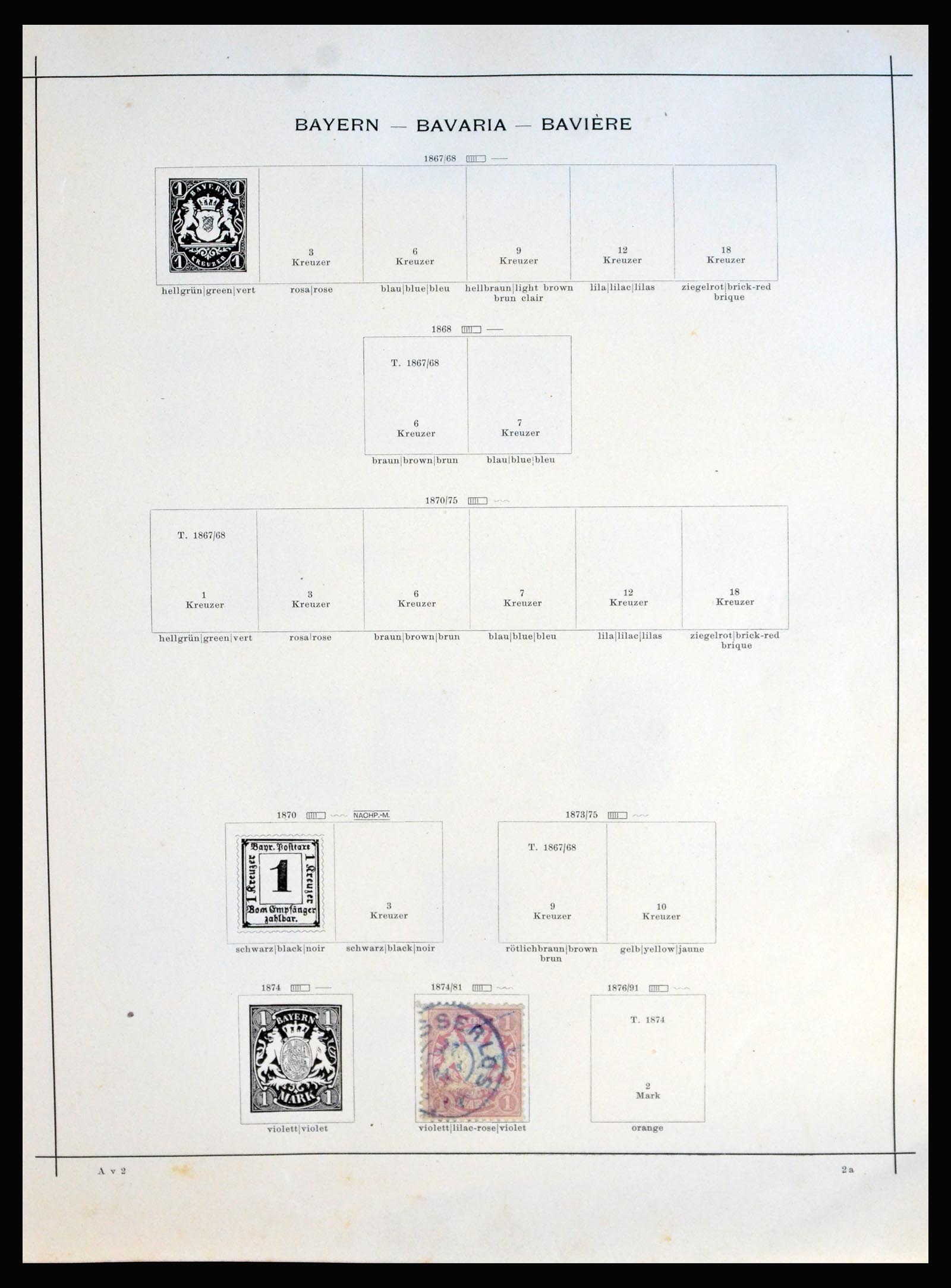 40249 0001 - Stamp collection 40249 World classic collection 1850-1910.