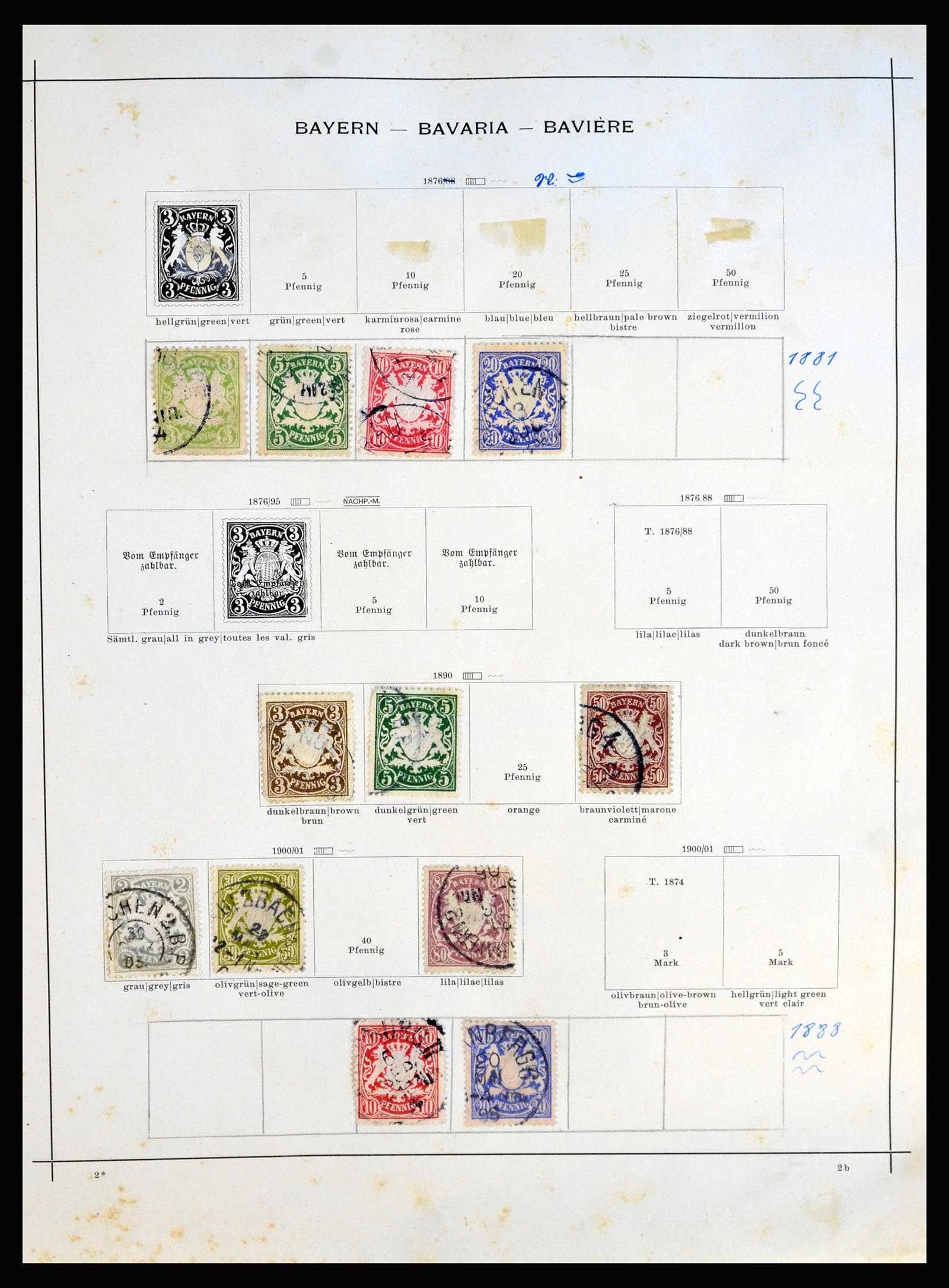 40249 0002 - Stamp collection 40249 World classic collection 1850-1910.