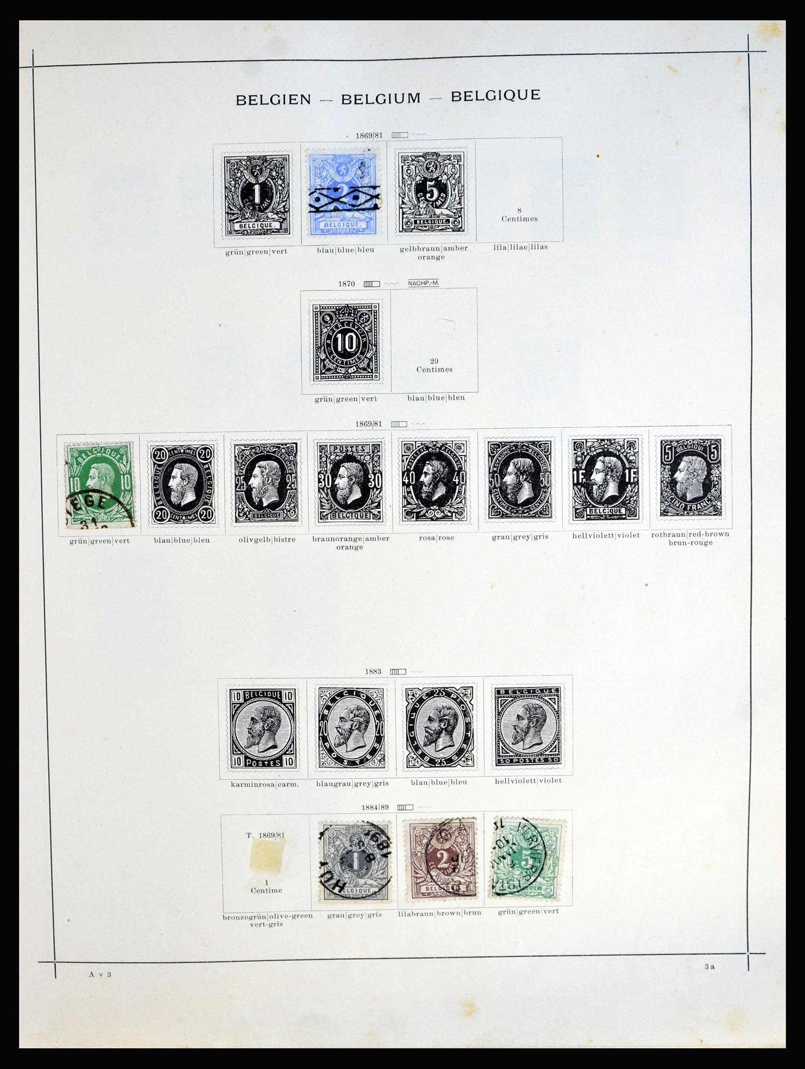 40249 0007 - Stamp collection 40249 World classic collection 1850-1910.