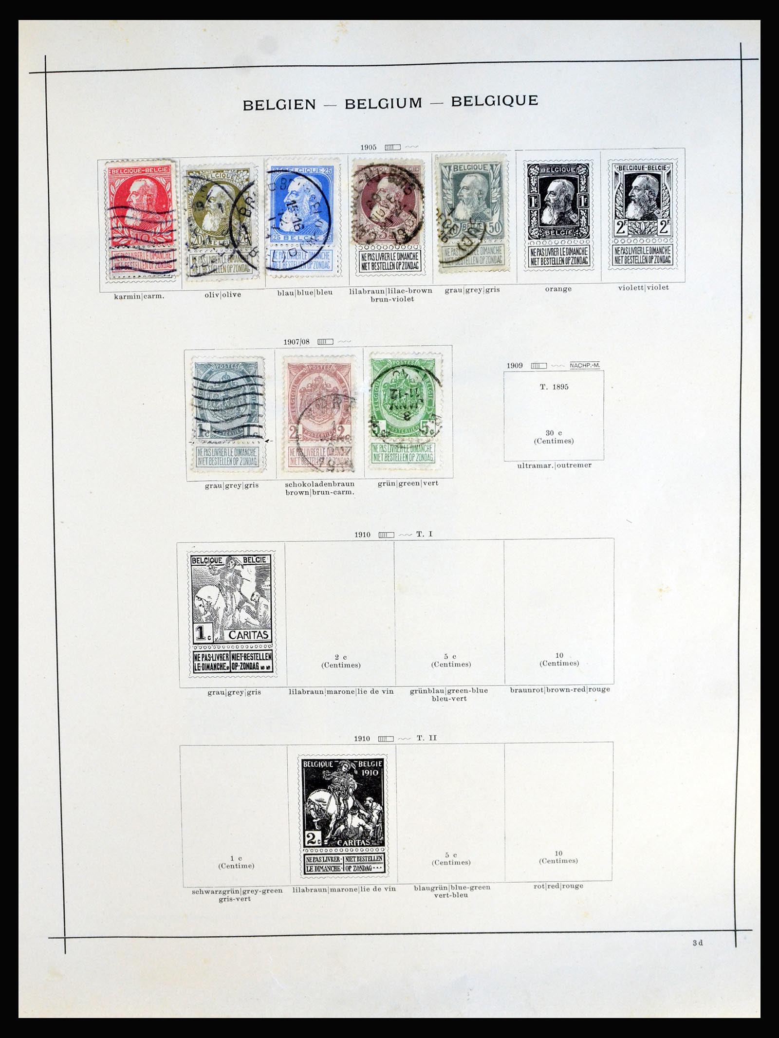 40249 0010 - Stamp collection 40249 World classic collection 1850-1910.