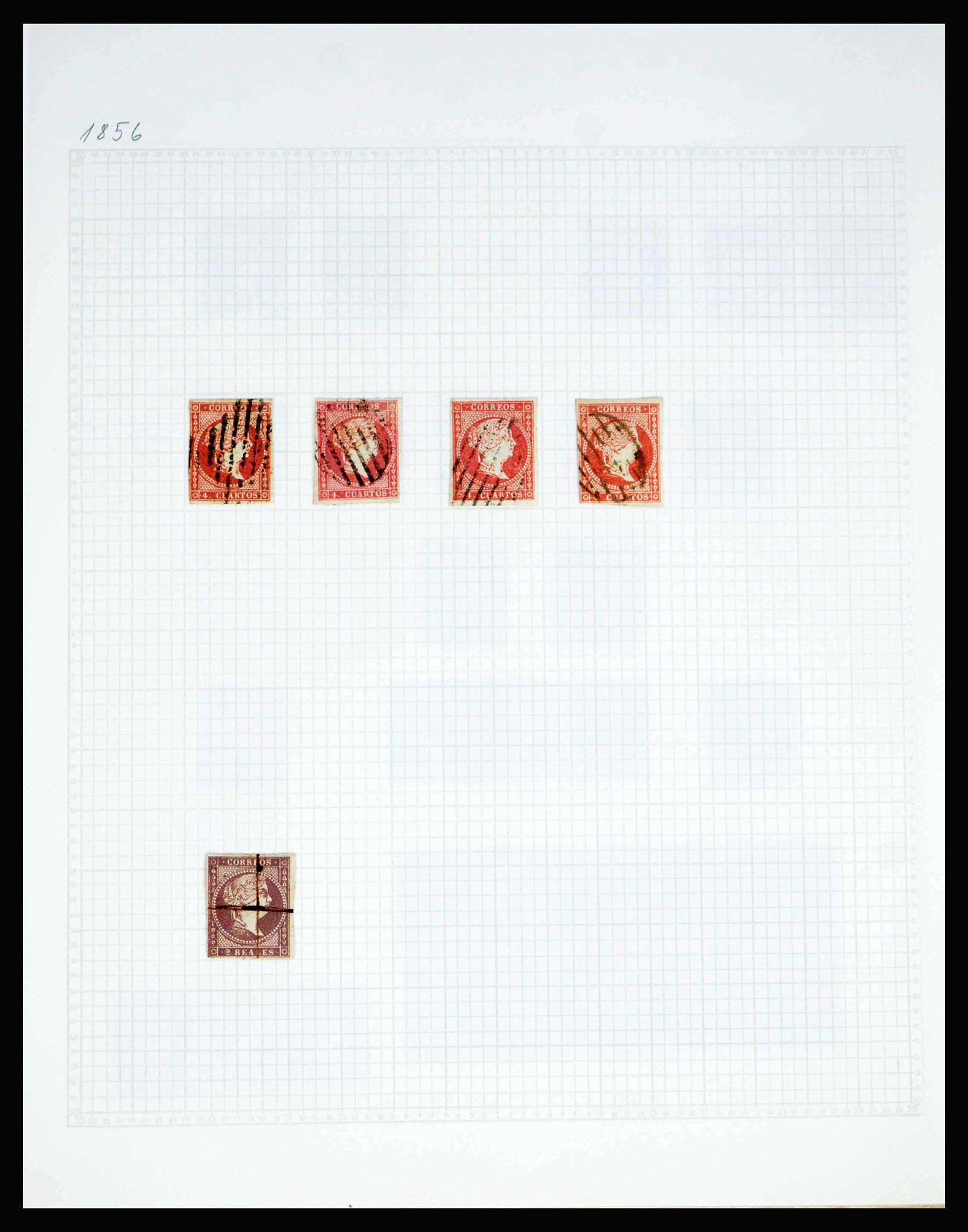 40271 0008 - Stamp collection 40271 Spain 1850-1900.