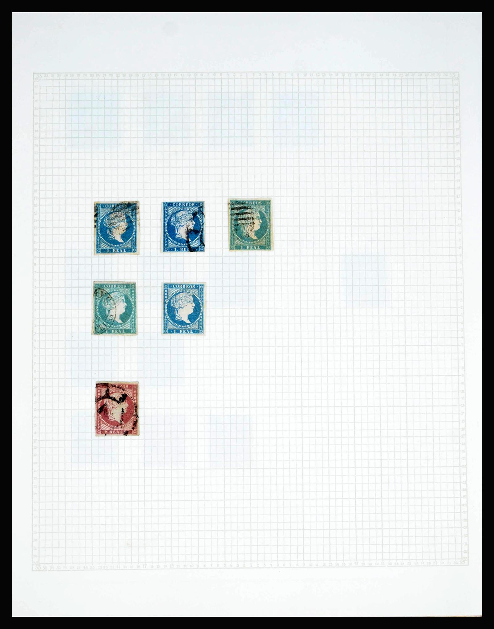 40271 0010 - Stamp collection 40271 Spain 1850-1900.