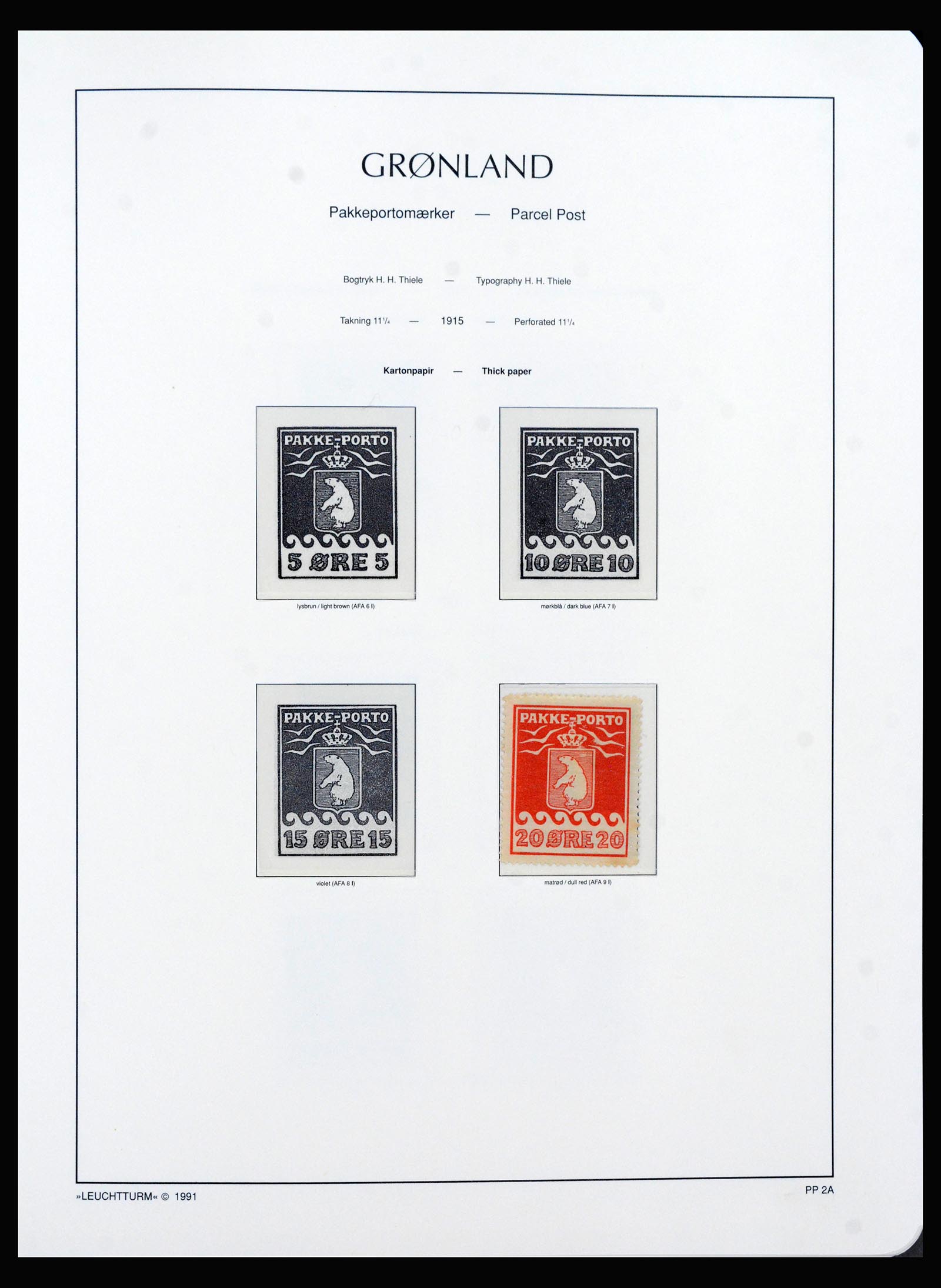 40276 0002 - Stamp collection 40276 Greenland 1905-2010.