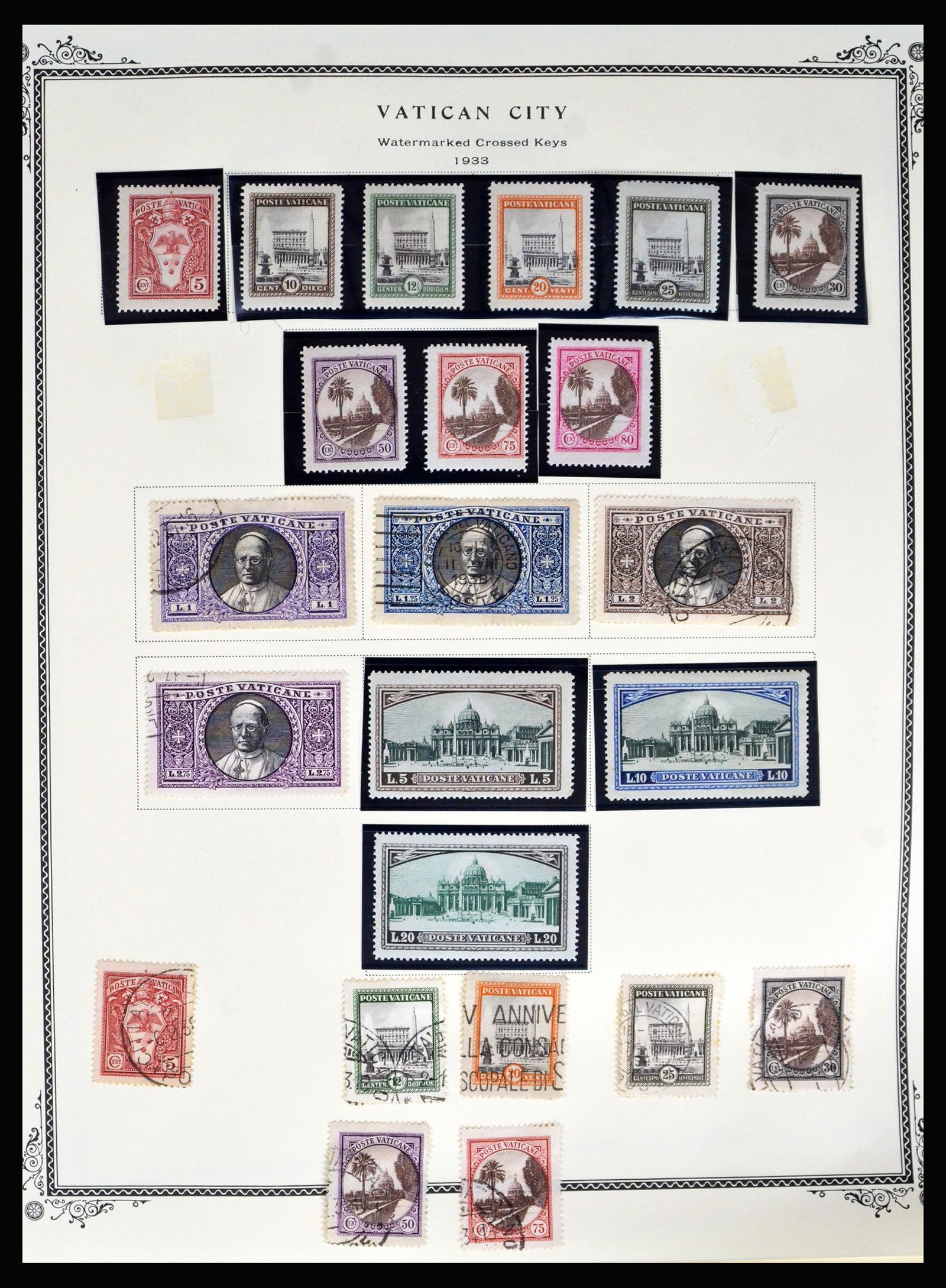 40341 0002 - Stamp collection 40341 Vatican 1929-2007.