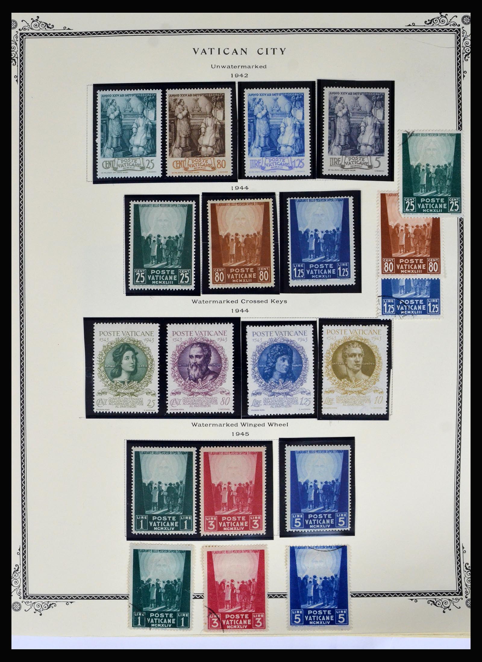 40341 0008 - Stamp collection 40341 Vatican 1929-2007.