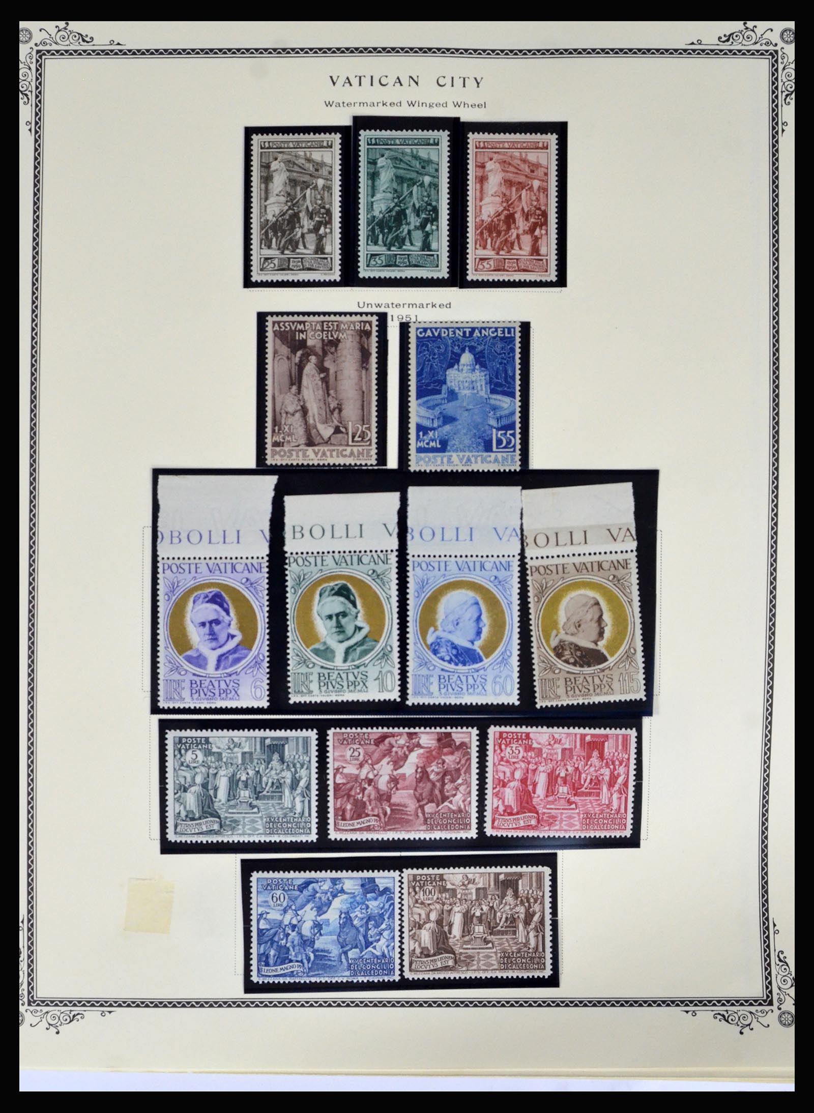 40341 0013 - Stamp collection 40341 Vatican 1929-2007.