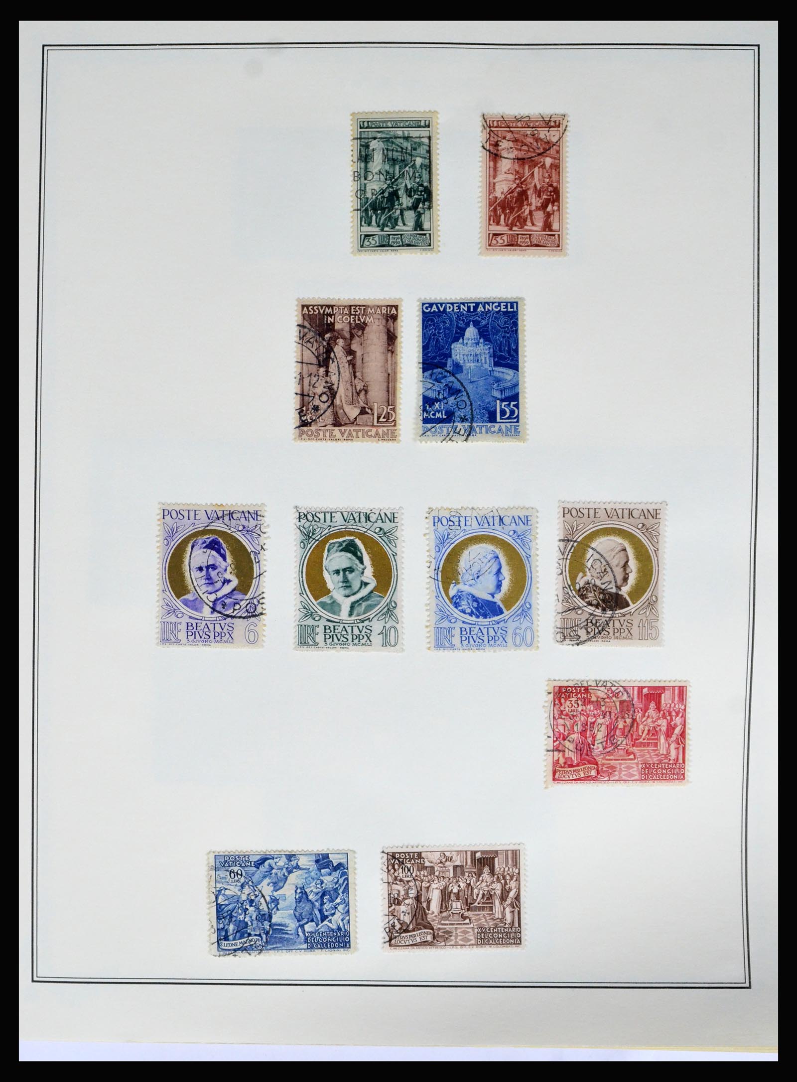 40341 0014 - Stamp collection 40341 Vatican 1929-2007.