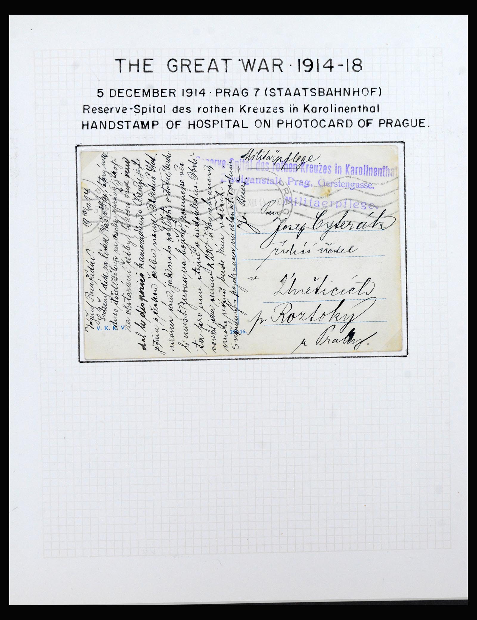 40359 0003 - Stamp collection 40359 Austria 1914-1918.