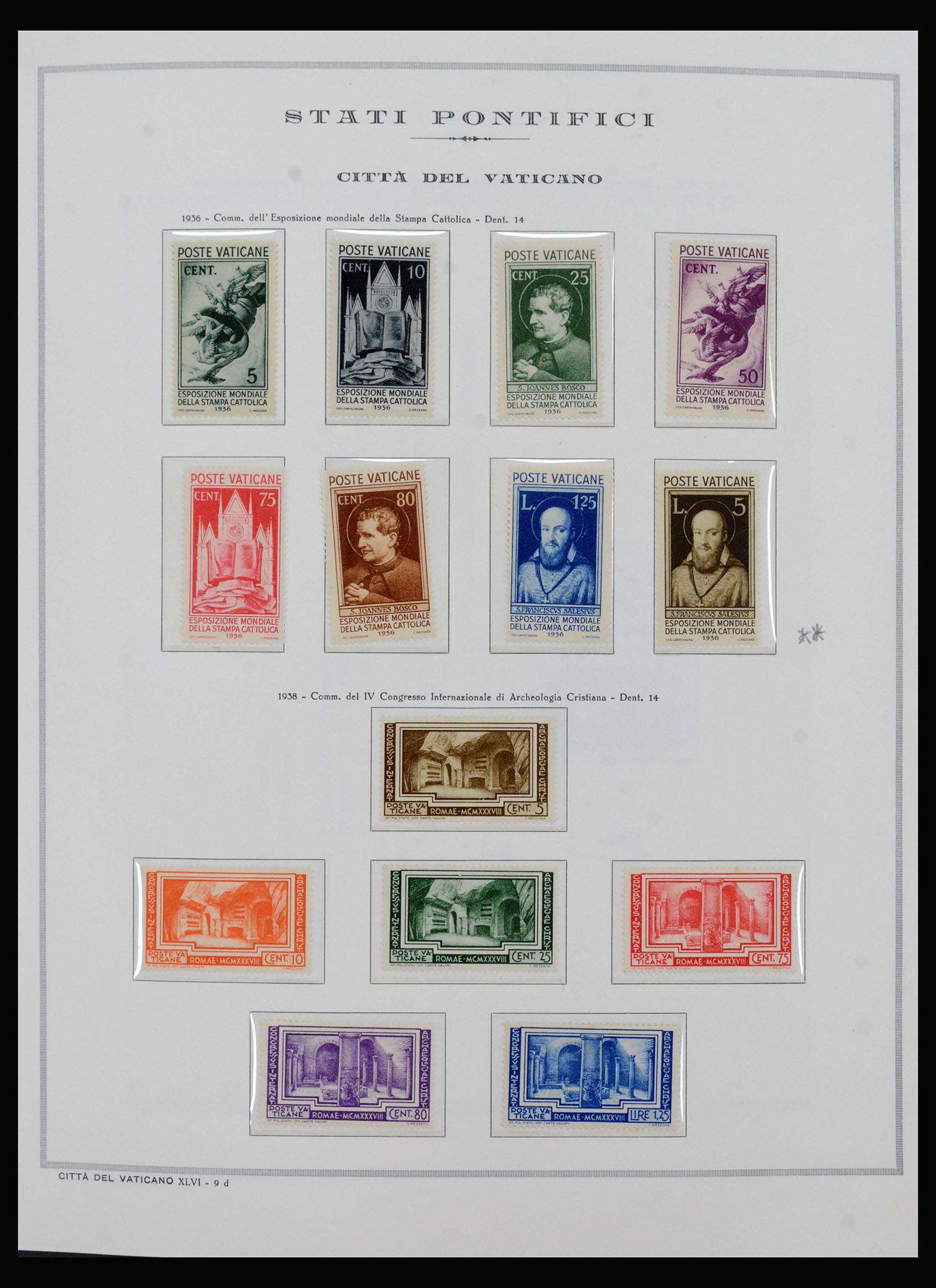 40390 0007 - Stamp collection 40390 Vartican 1929-1958.