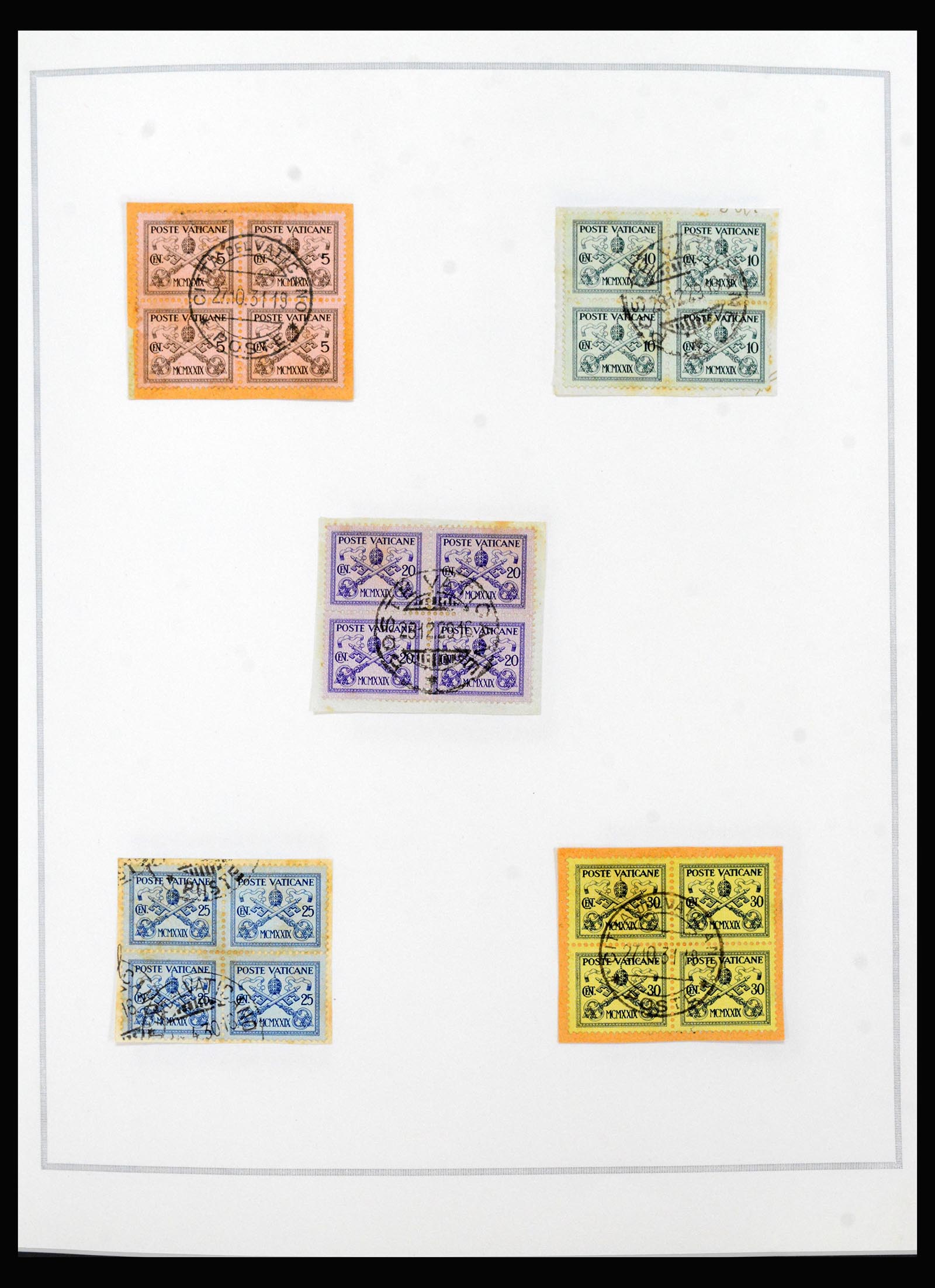 40390 0010 - Stamp collection 40390 Vartican 1929-1958.