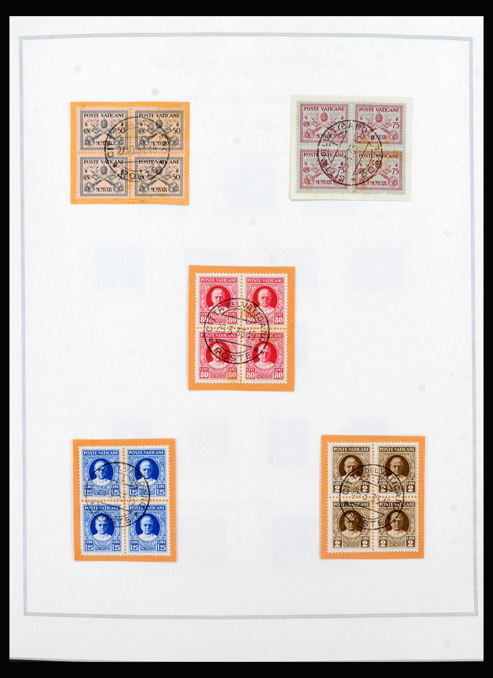 40390 0011 - Stamp collection 40390 Vartican 1929-1958.