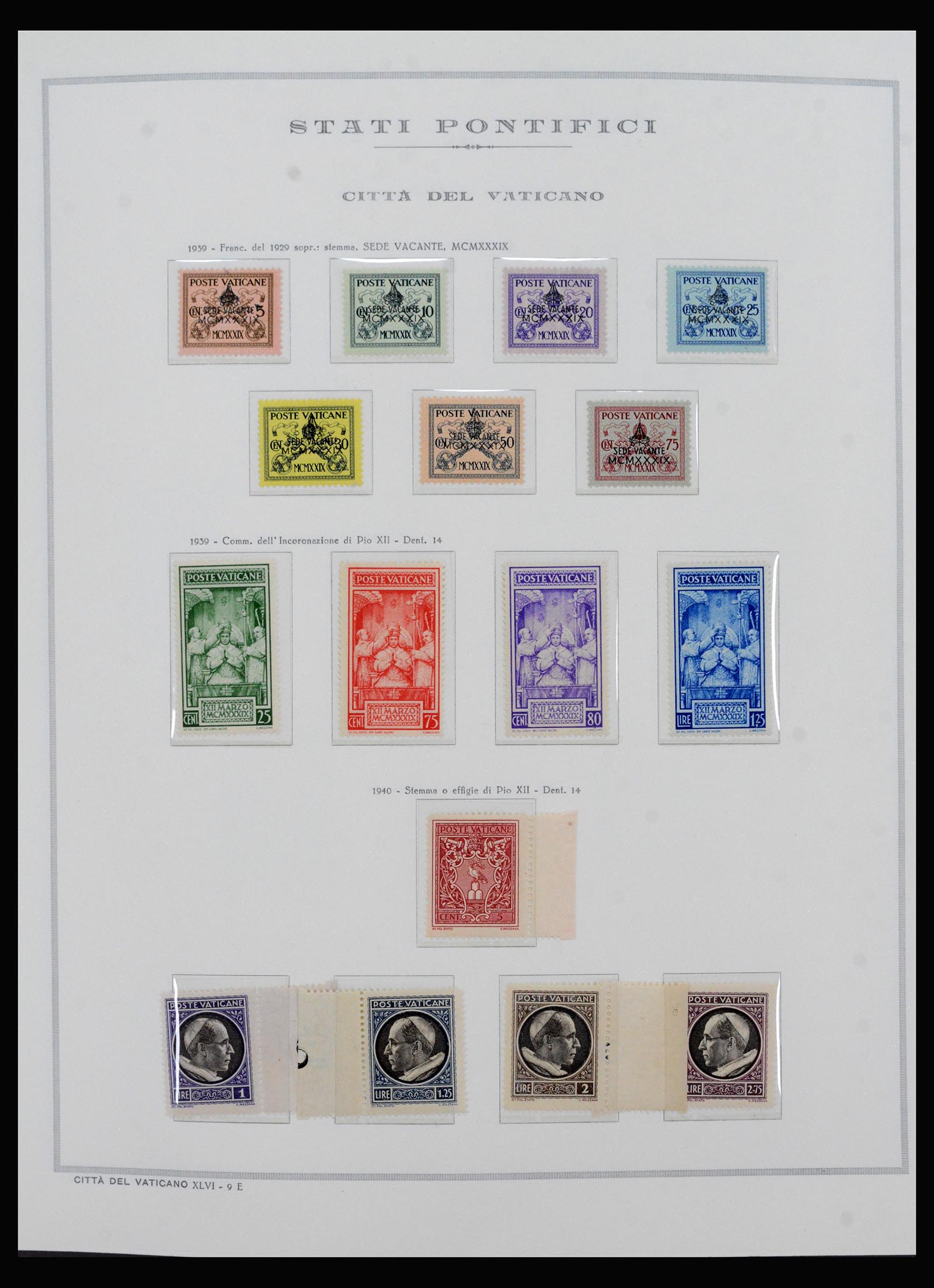 40390 0016 - Stamp collection 40390 Vartican 1929-1958.