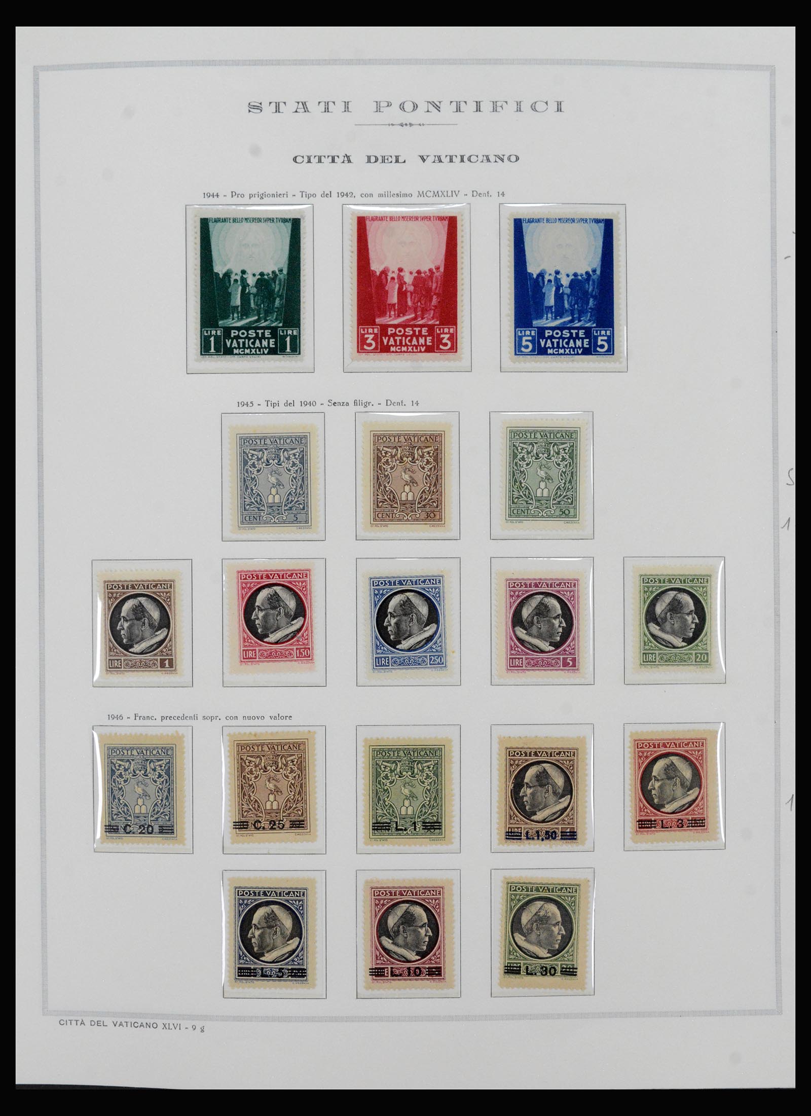 40390 0020 - Stamp collection 40390 Vartican 1929-1958.