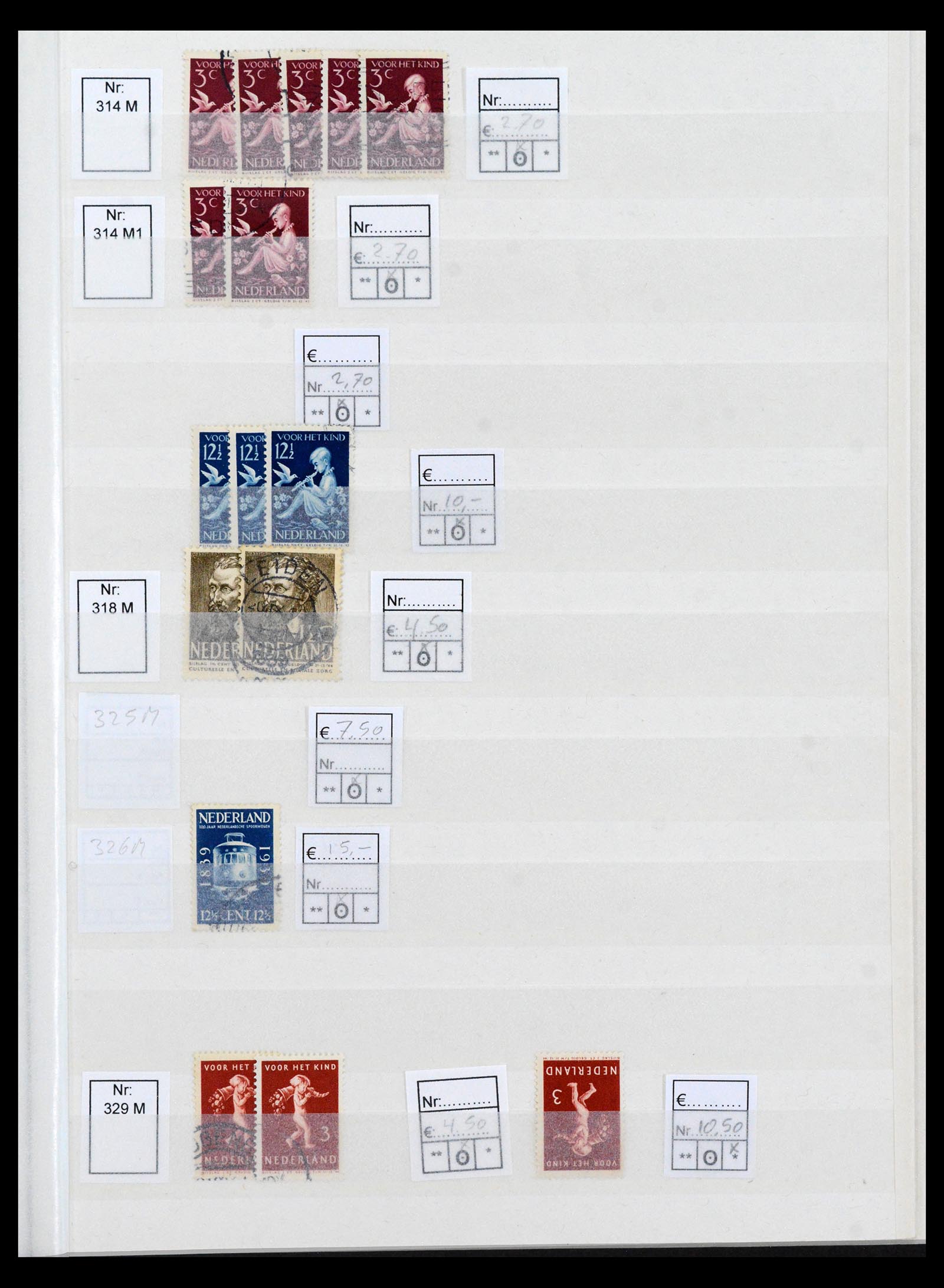 40397 0017 - Stamp collection 40397 Netherlands plateflaws 1867-2007.