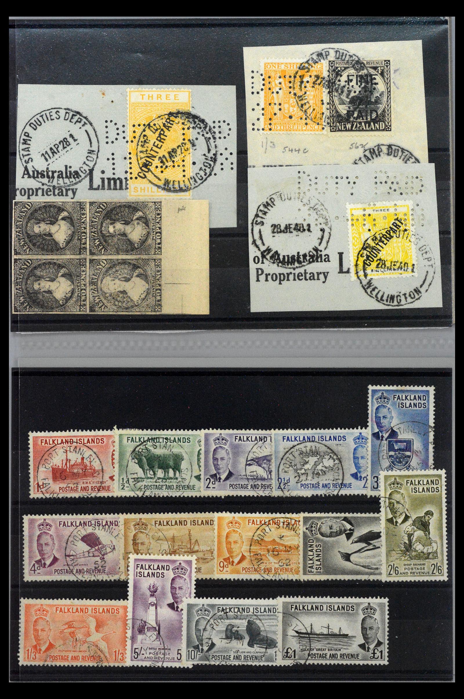 40440 0015 - Stamp collection 40440 British colonies 1880-1960.