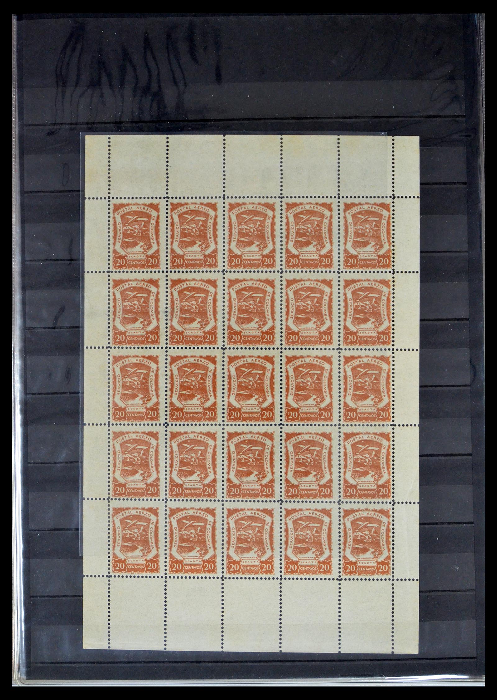 40446 0002 - Stamp collection 40446 Scadta 1920-1929.