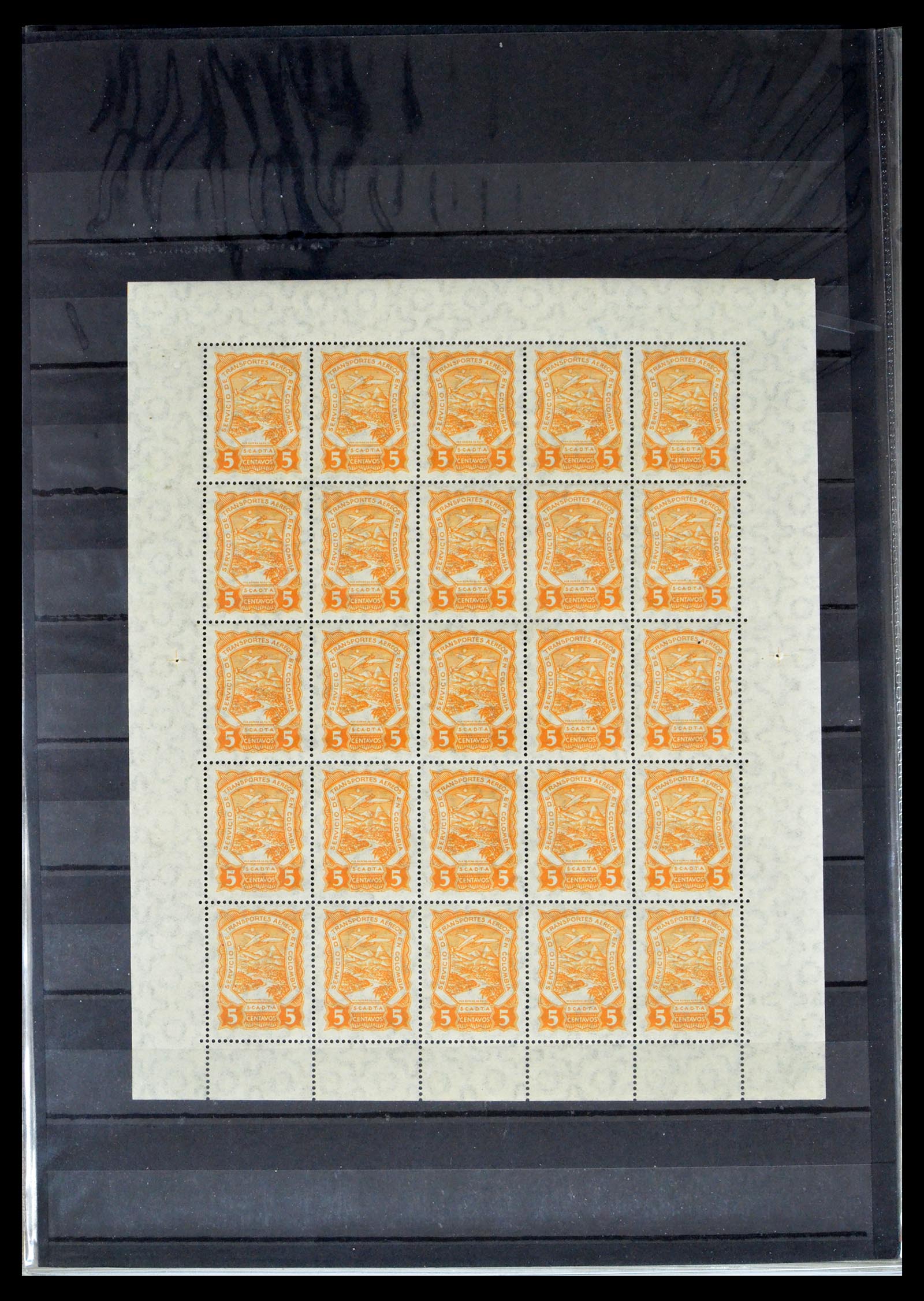 40446 0004 - Stamp collection 40446 Scadta 1920-1929.