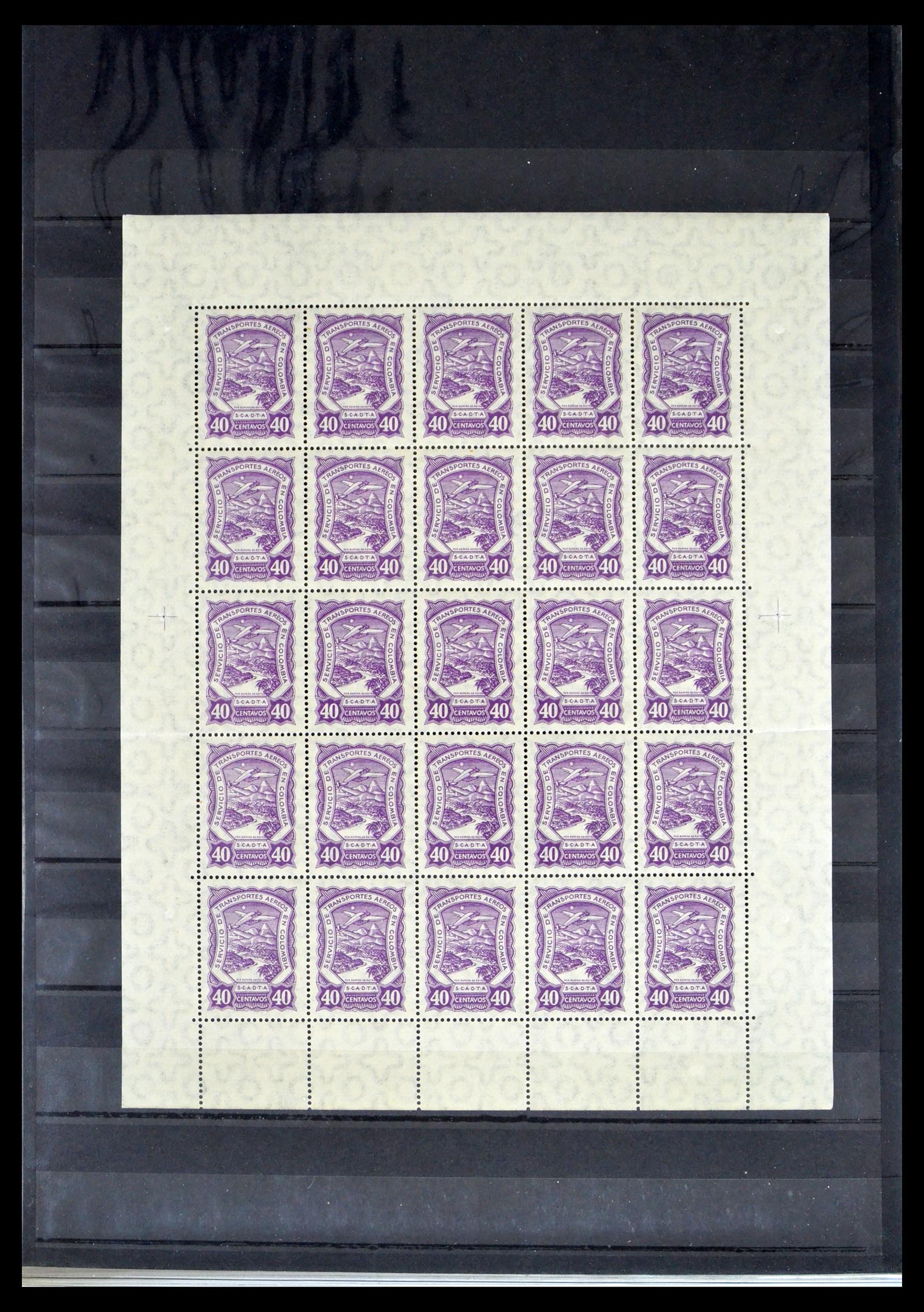 40446 0006 - Stamp collection 40446 Scadta 1920-1929.