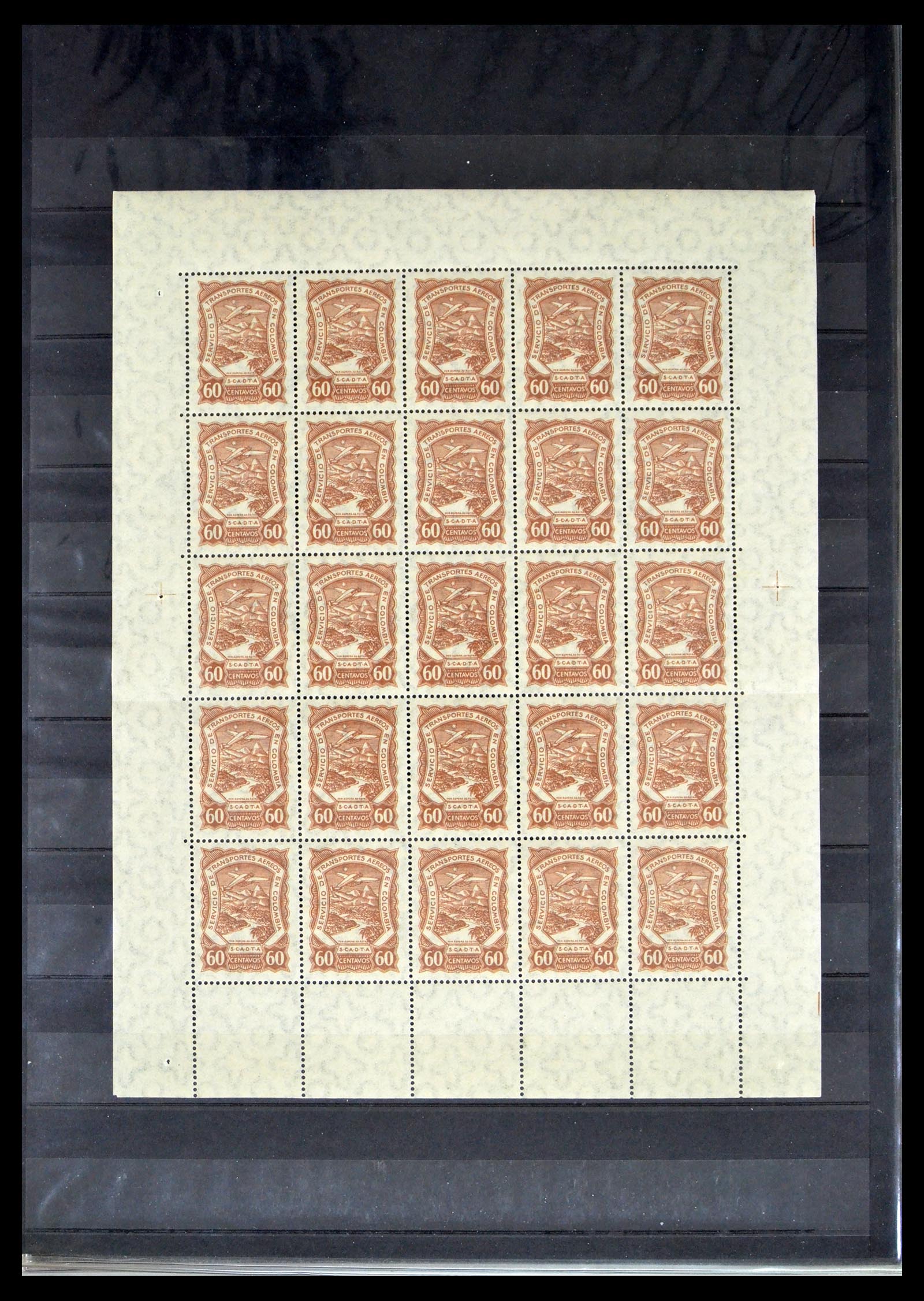 40446 0008 - Stamp collection 40446 Scadta 1920-1929.