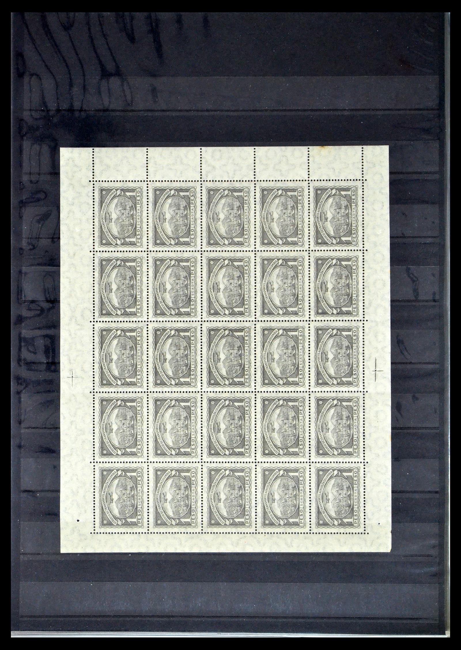 40446 0009 - Stamp collection 40446 Scadta 1920-1929.