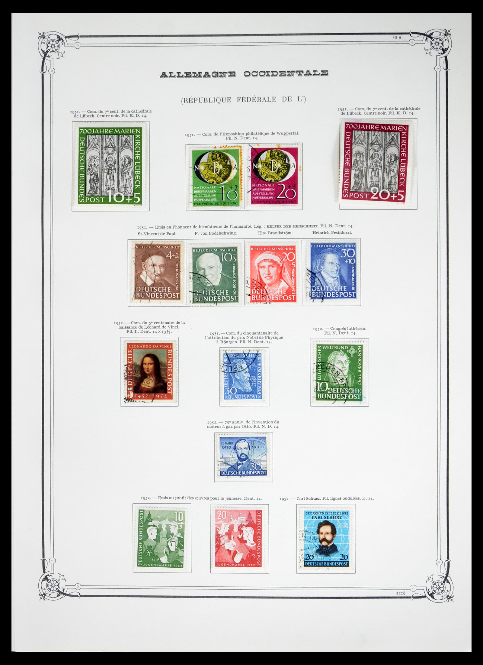 40516 0012 - Postzegel verzameling 40516 Duitsland compleet 1945-1990.