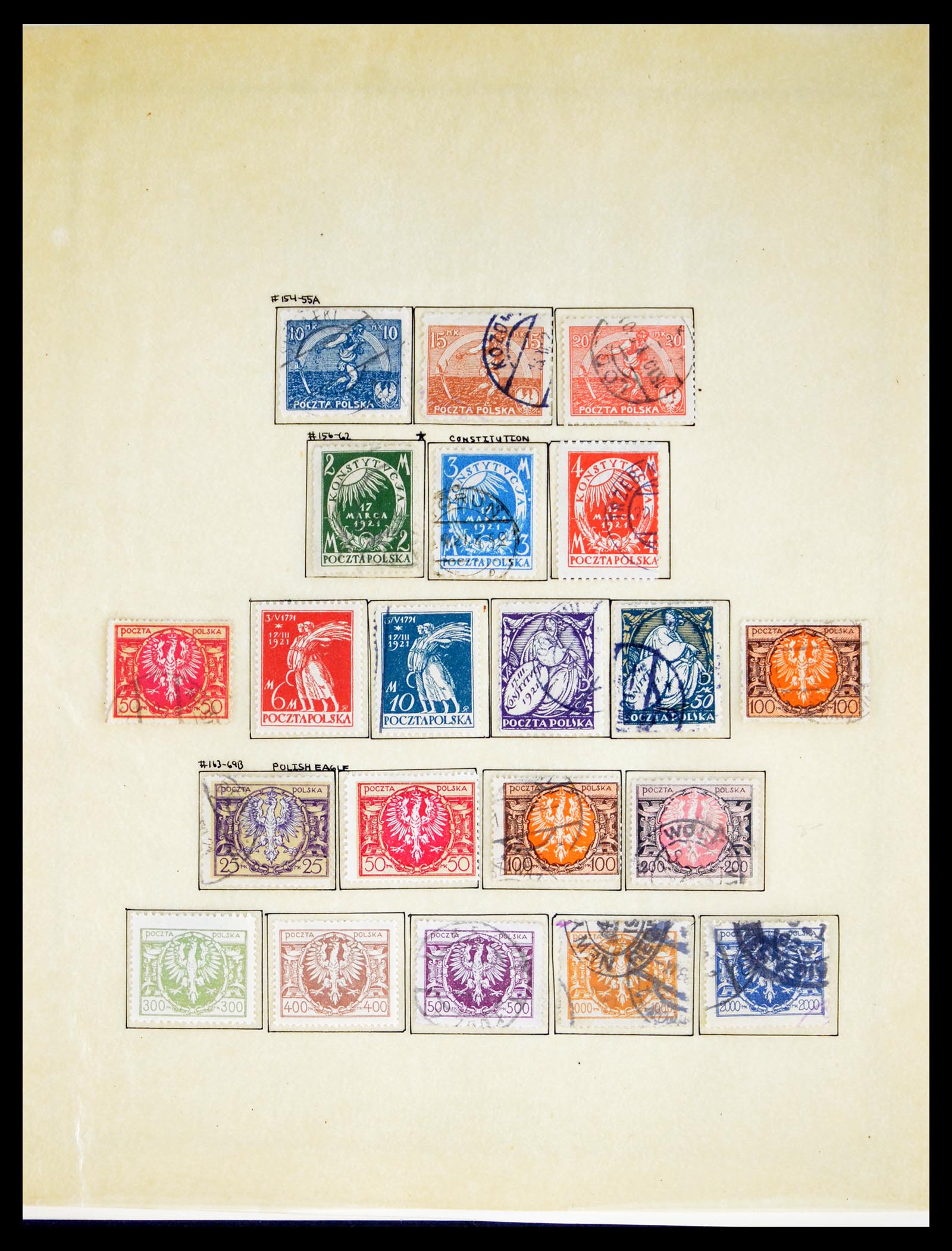 40531 0012 - Stamp collection 40531 Poland 1918-1979.