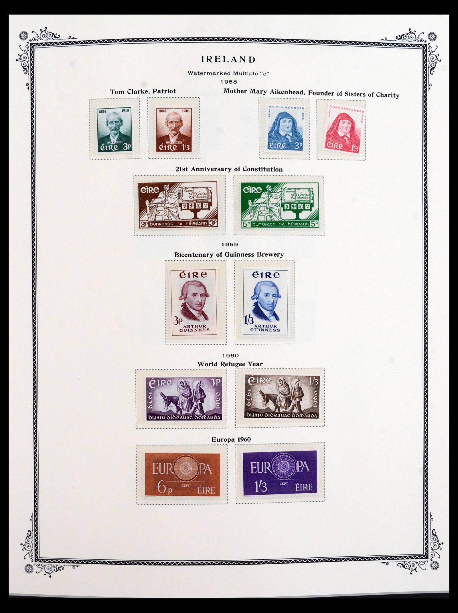 40542 0002 - Stamp collection 40542 Ireland complete 1953-2008.