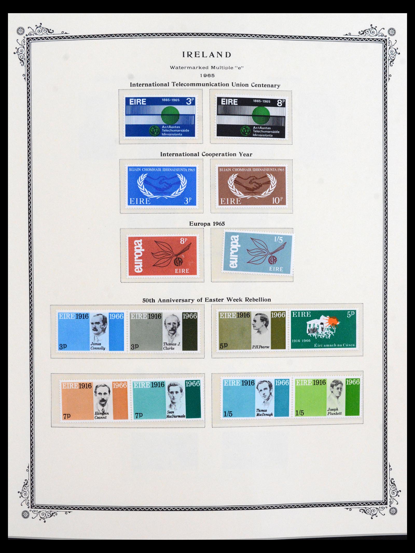 40542 0005 - Stamp collection 40542 Ireland complete 1953-2008.