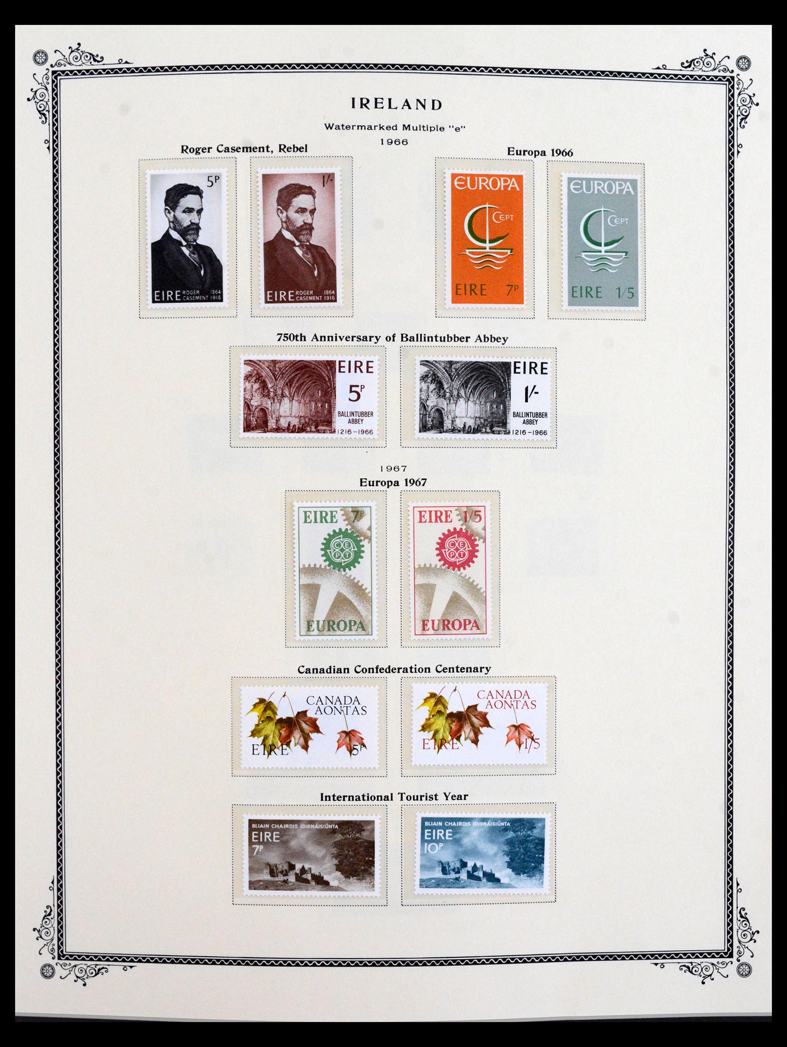 40542 0006 - Stamp collection 40542 Ireland complete 1953-2008.